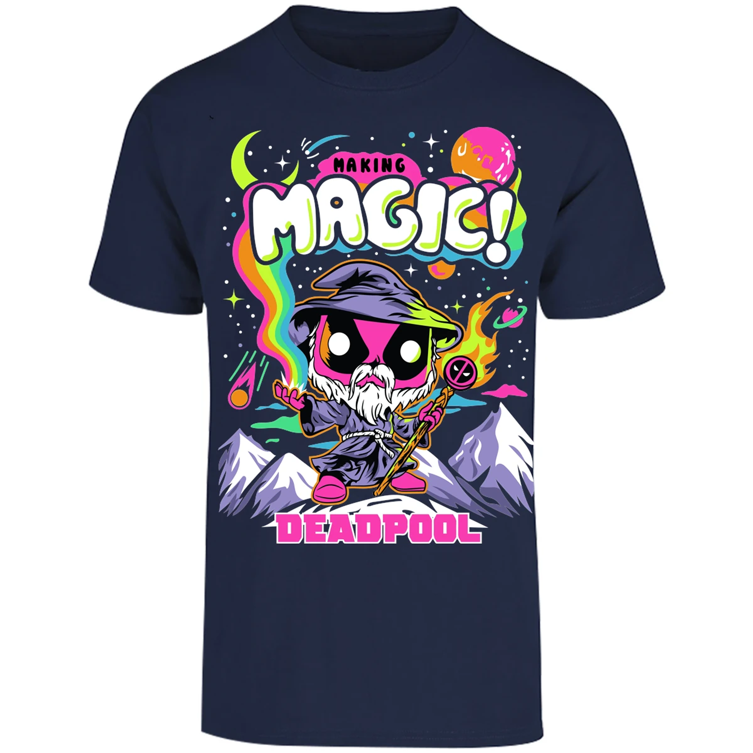 Playera Es De Series Y Peliculas Deadpool Funko Magic para Adulto 25