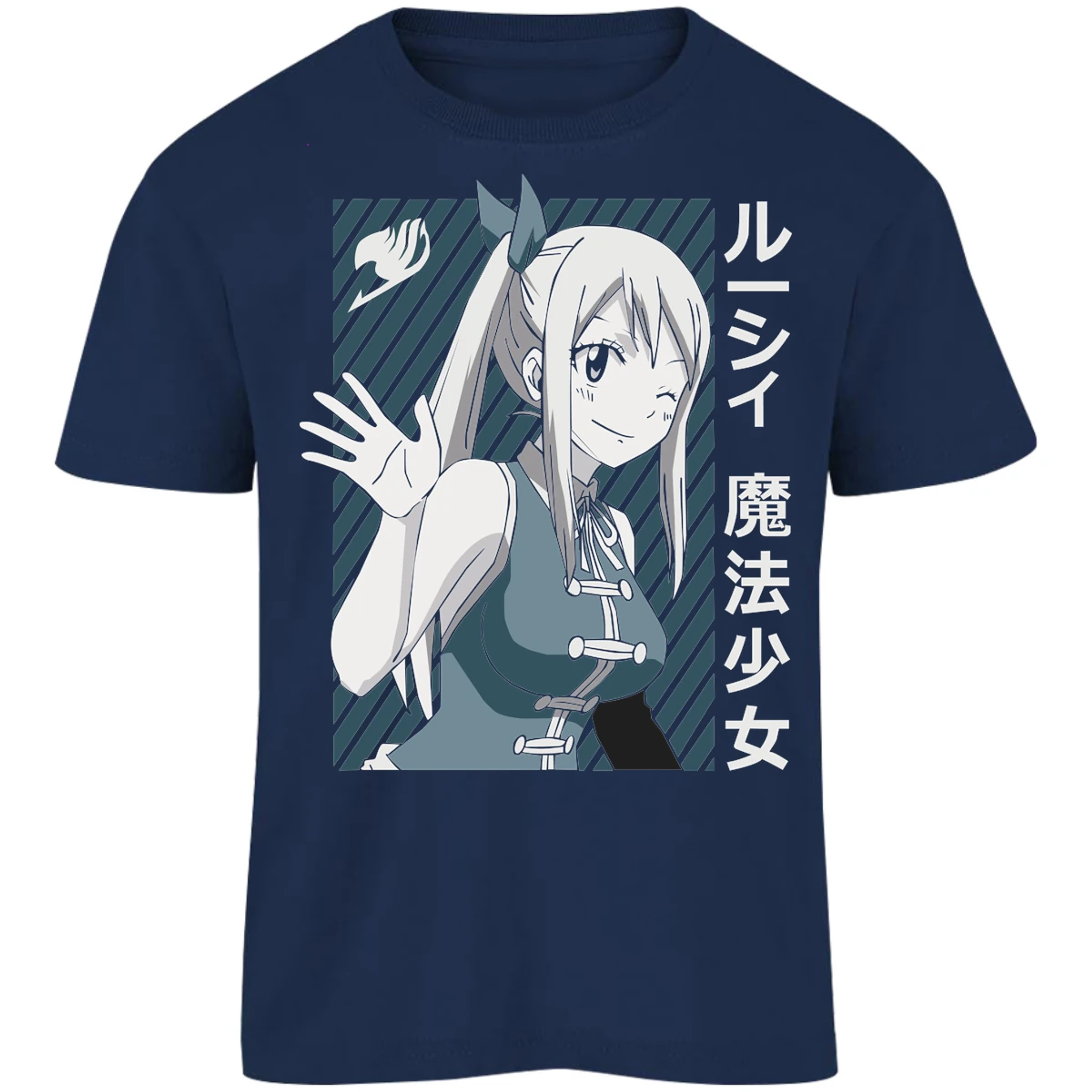 Playera Fairy Tail Lucy Heartfilia para Niño 9