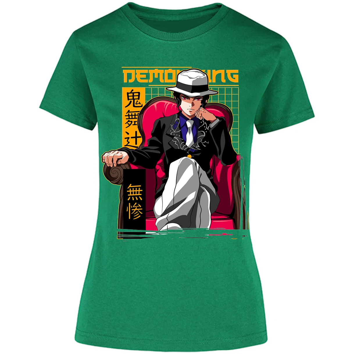 Blusa Demon Slayer Muzan Anime Blusa para Mujer 9