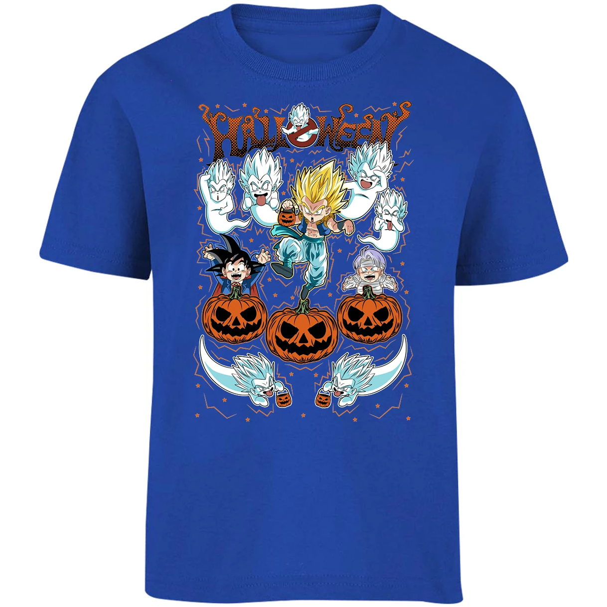 Playera Dragon Ball Gotenks Halloween para Niño 3