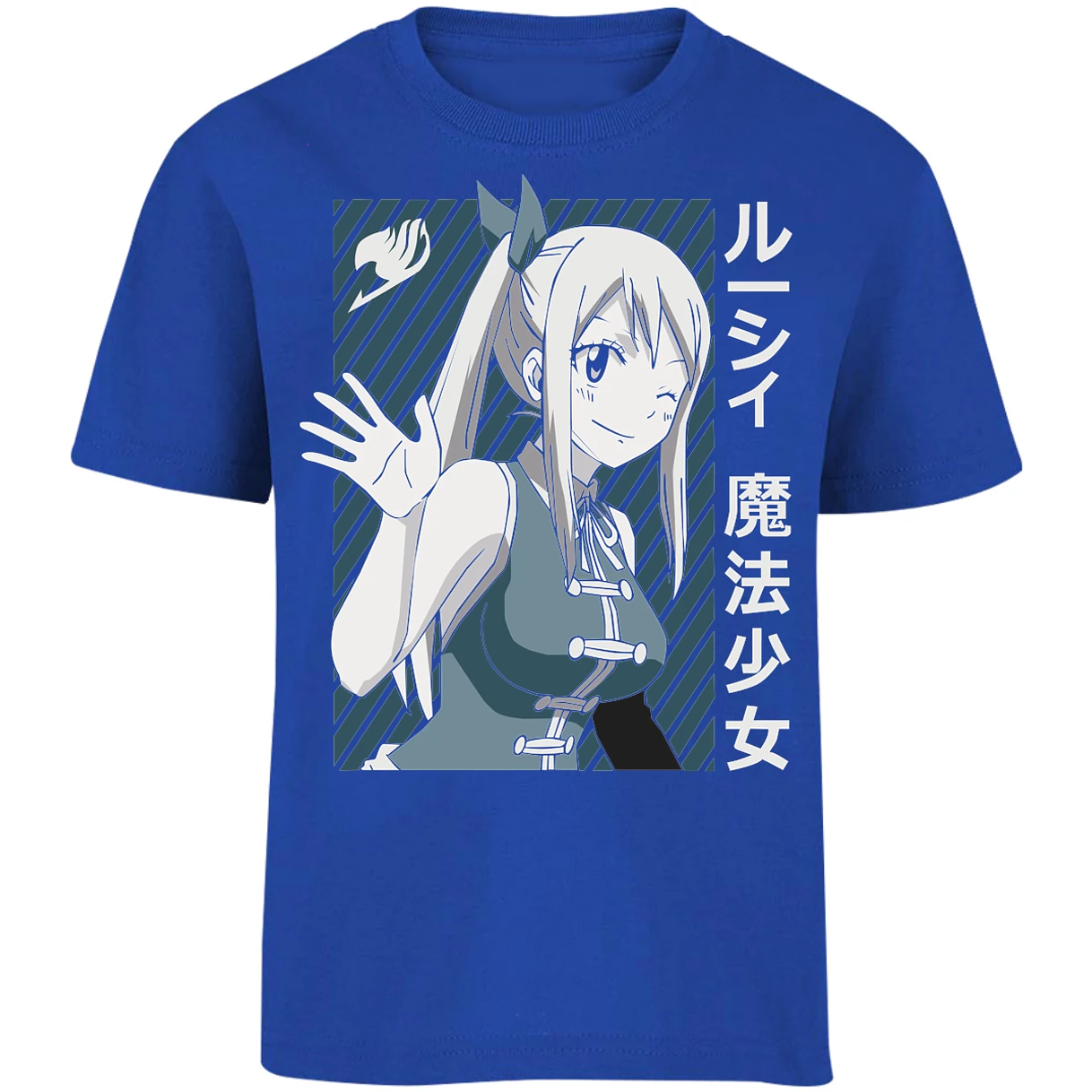 Playera Fairy Tail Lucy Heartfilia para Niño 6