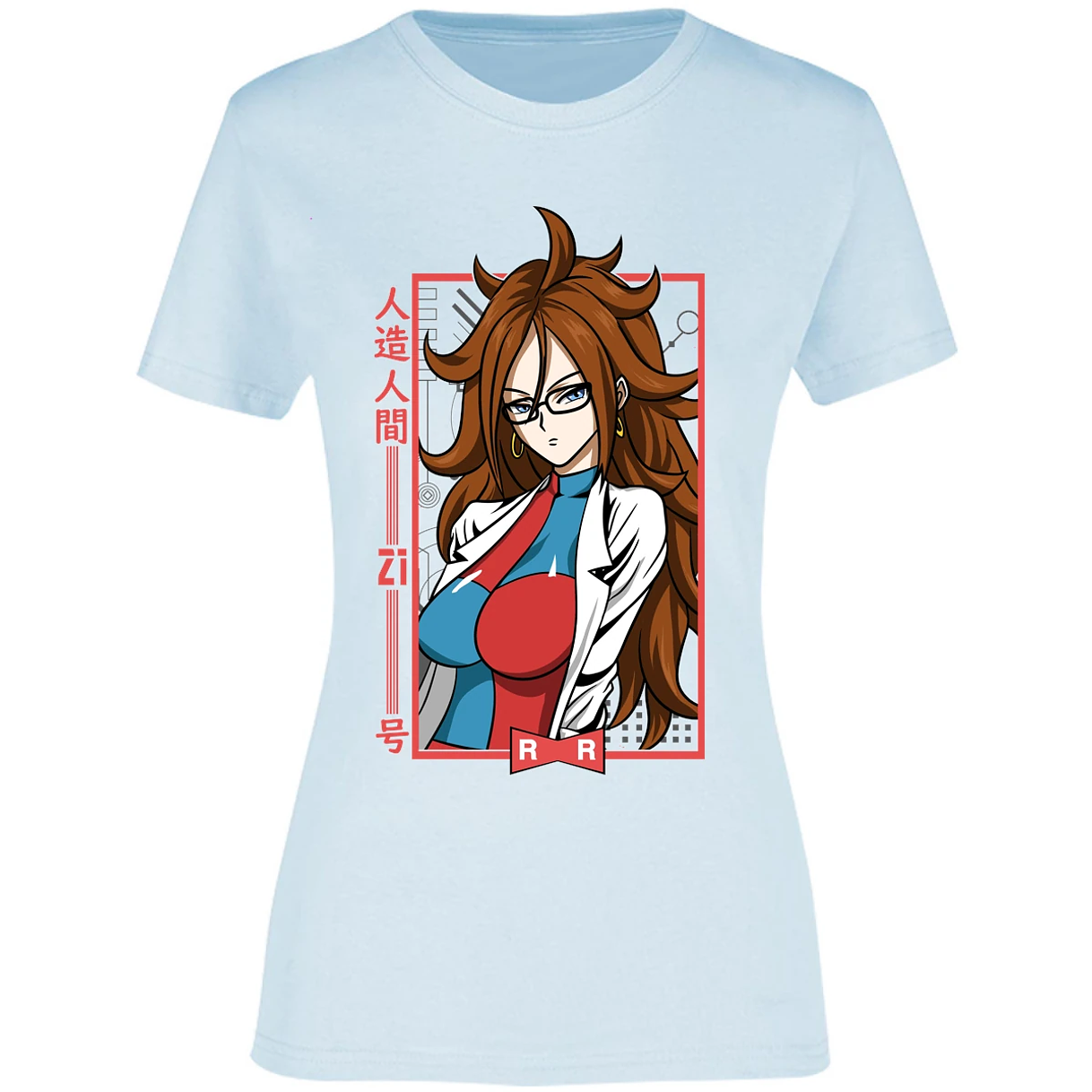 Blusa Dragon Ball Anime Androide 21 Blusa para Mujer 2
