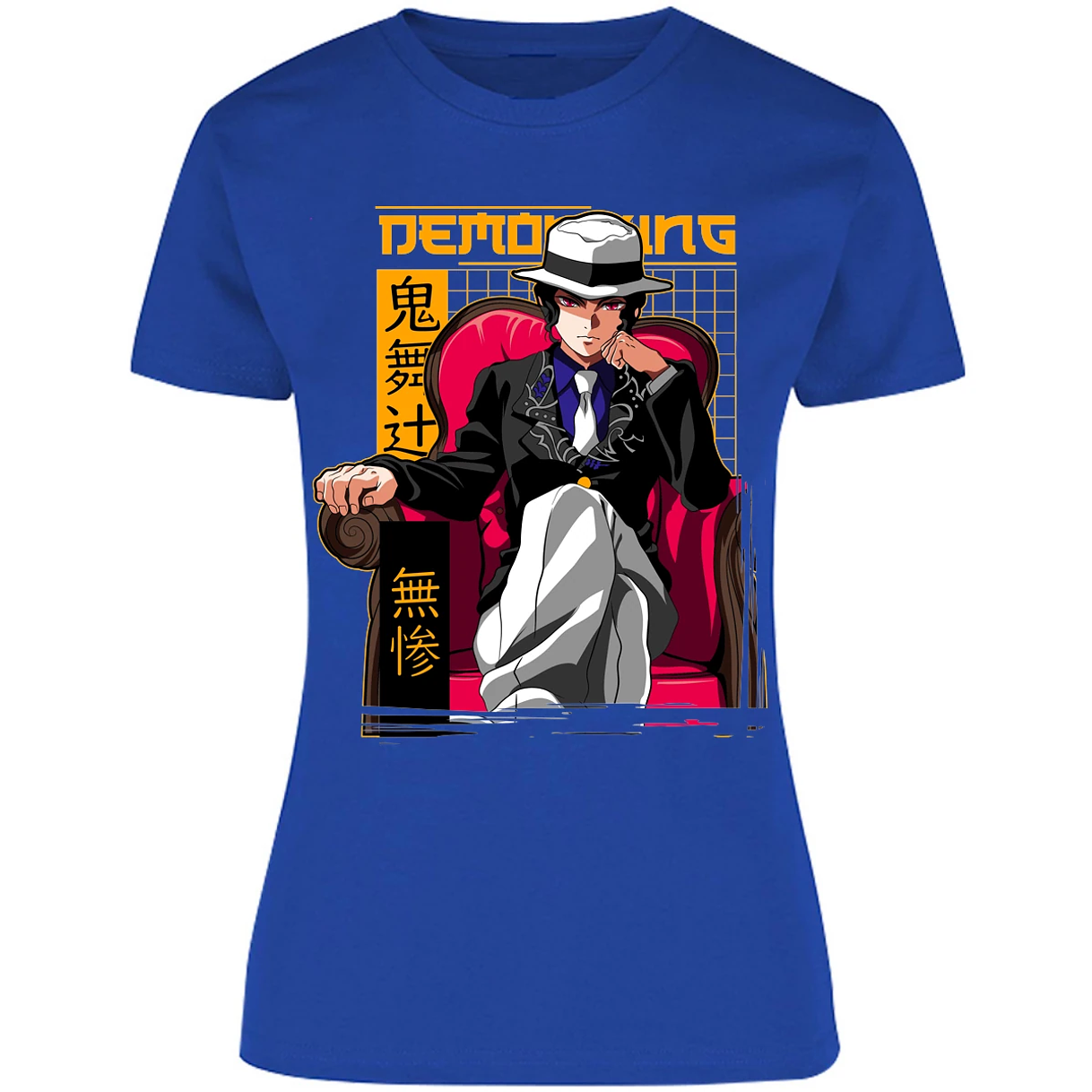 Blusa Demon Slayer Muzan Anime Blusa para Mujer 18