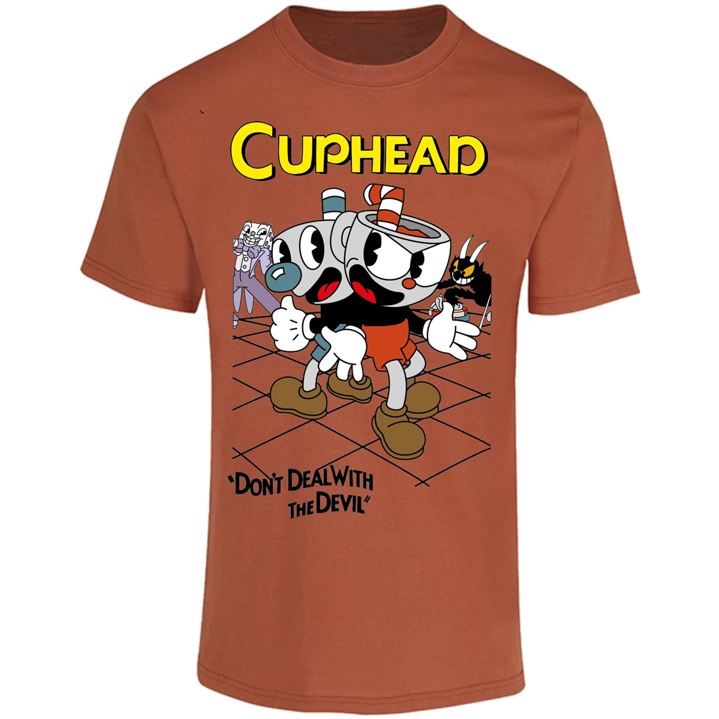Playera Cuphead Cuphead para Adulto 16