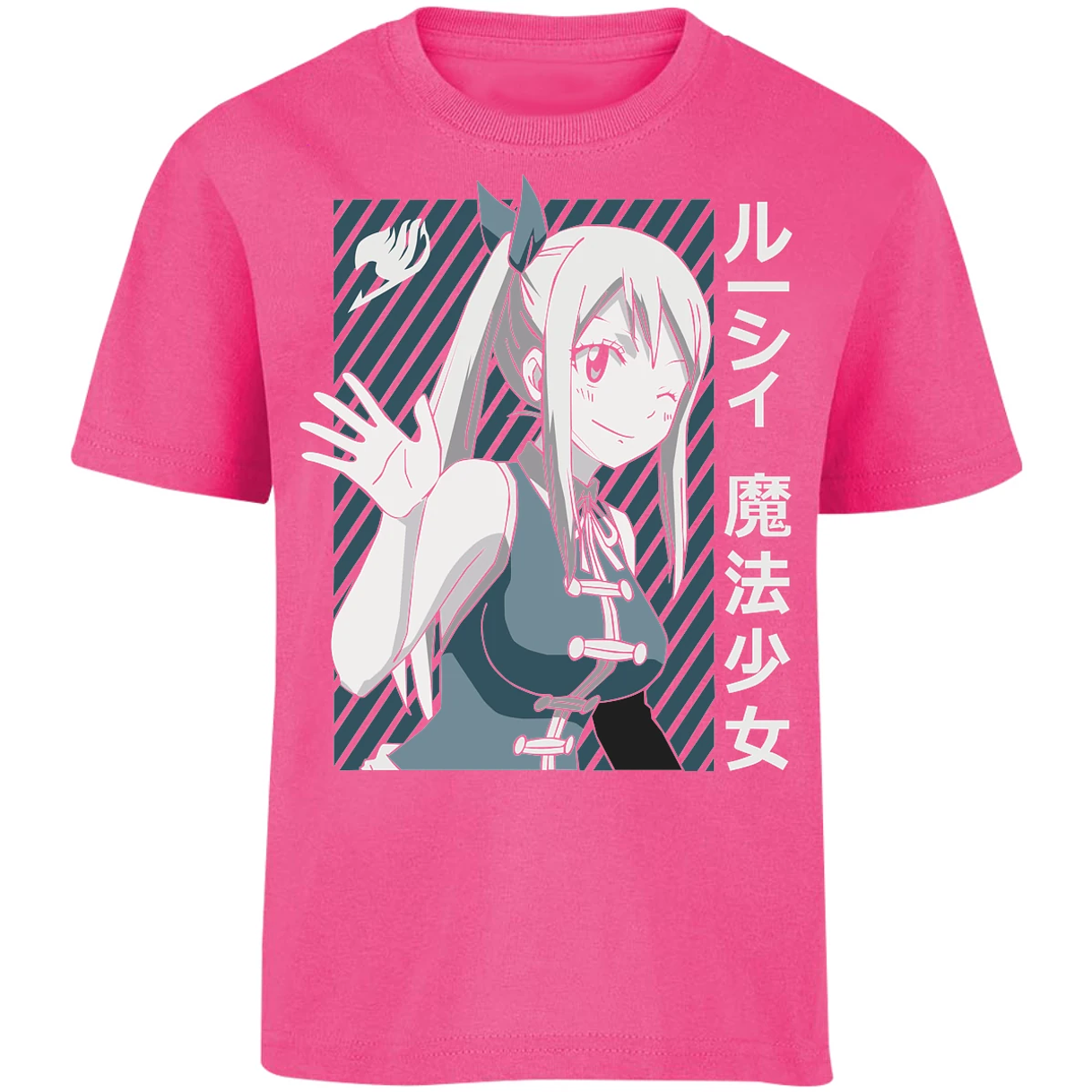 Playera Fairy Tail Lucy Heartfilia para Niño 3