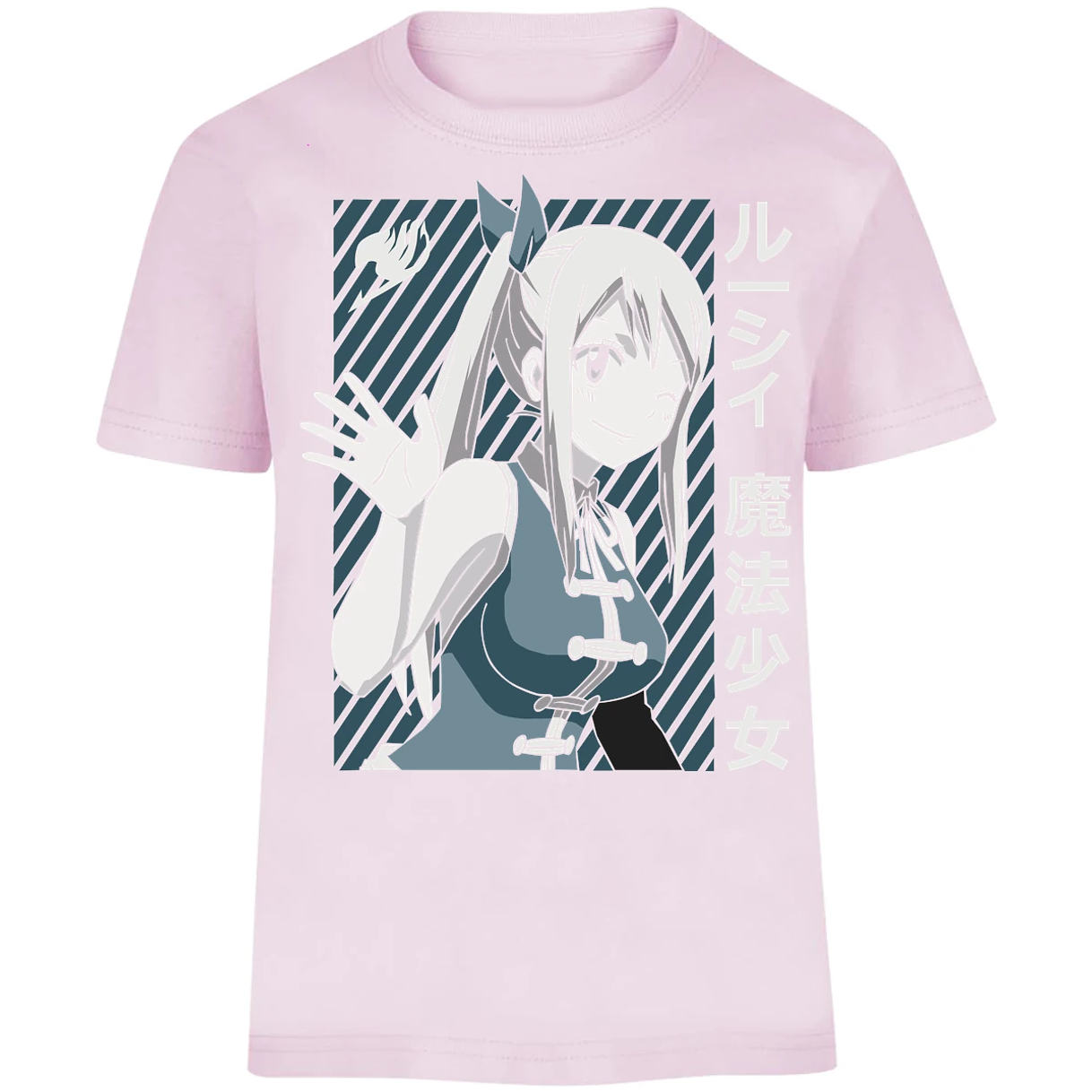 Playera Fairy Tail Lucy Heartfilia para Niño 11