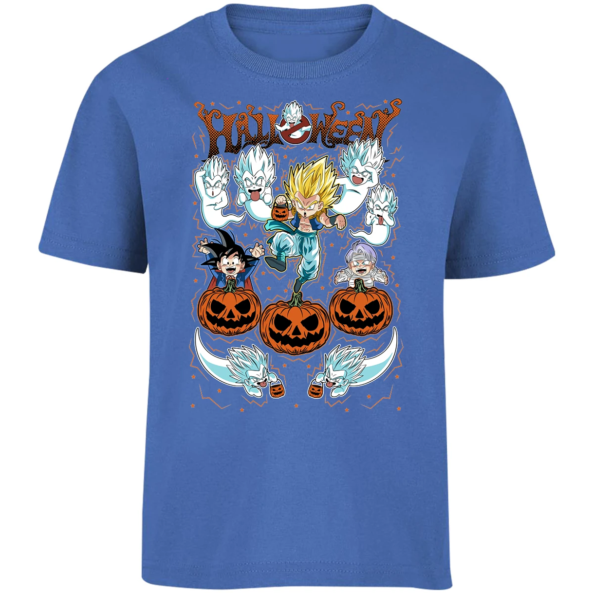 Playera Dragon Ball Gotenks Halloween para Niño 16