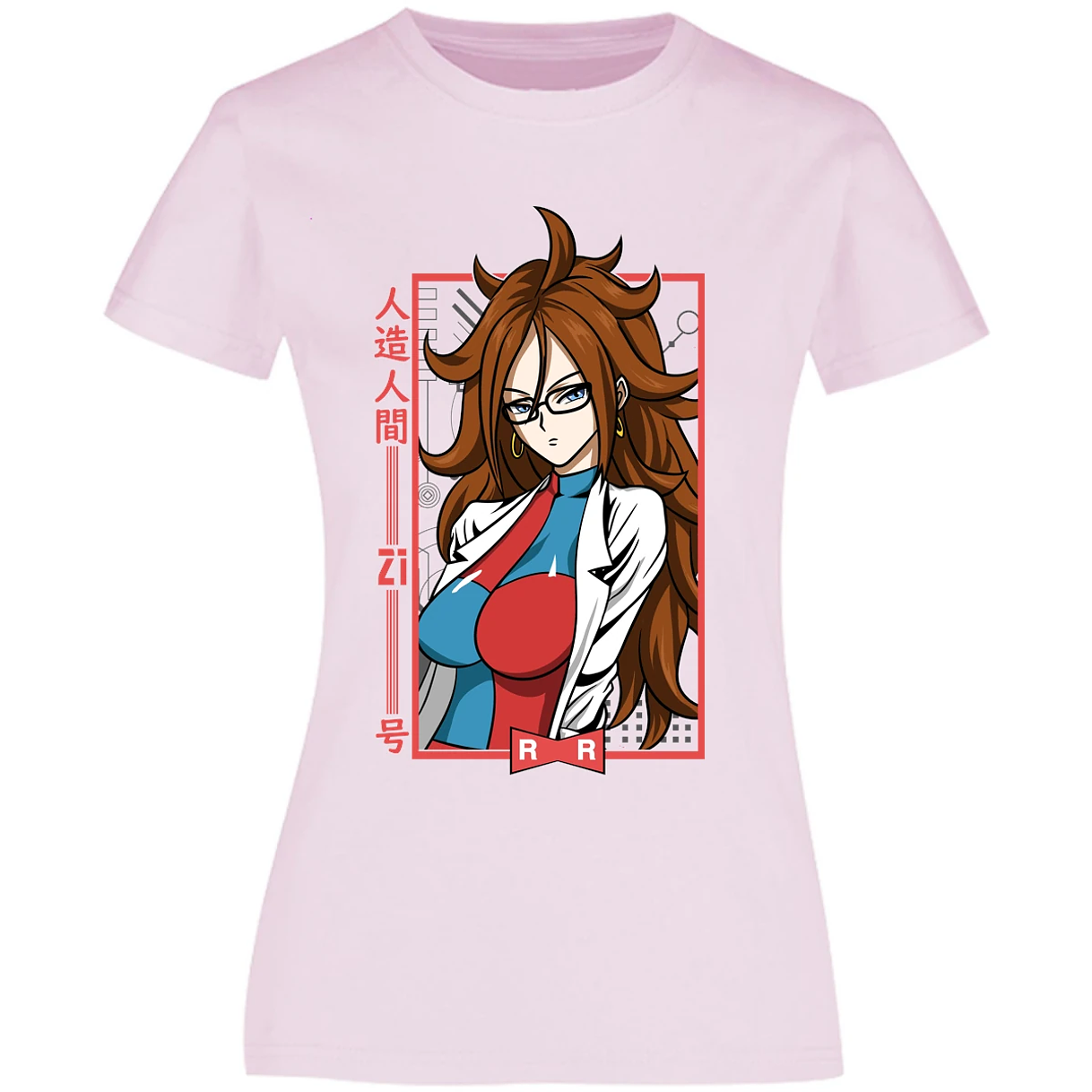 Blusa Dragon Ball Anime Androide 21 Blusa para Mujer 5