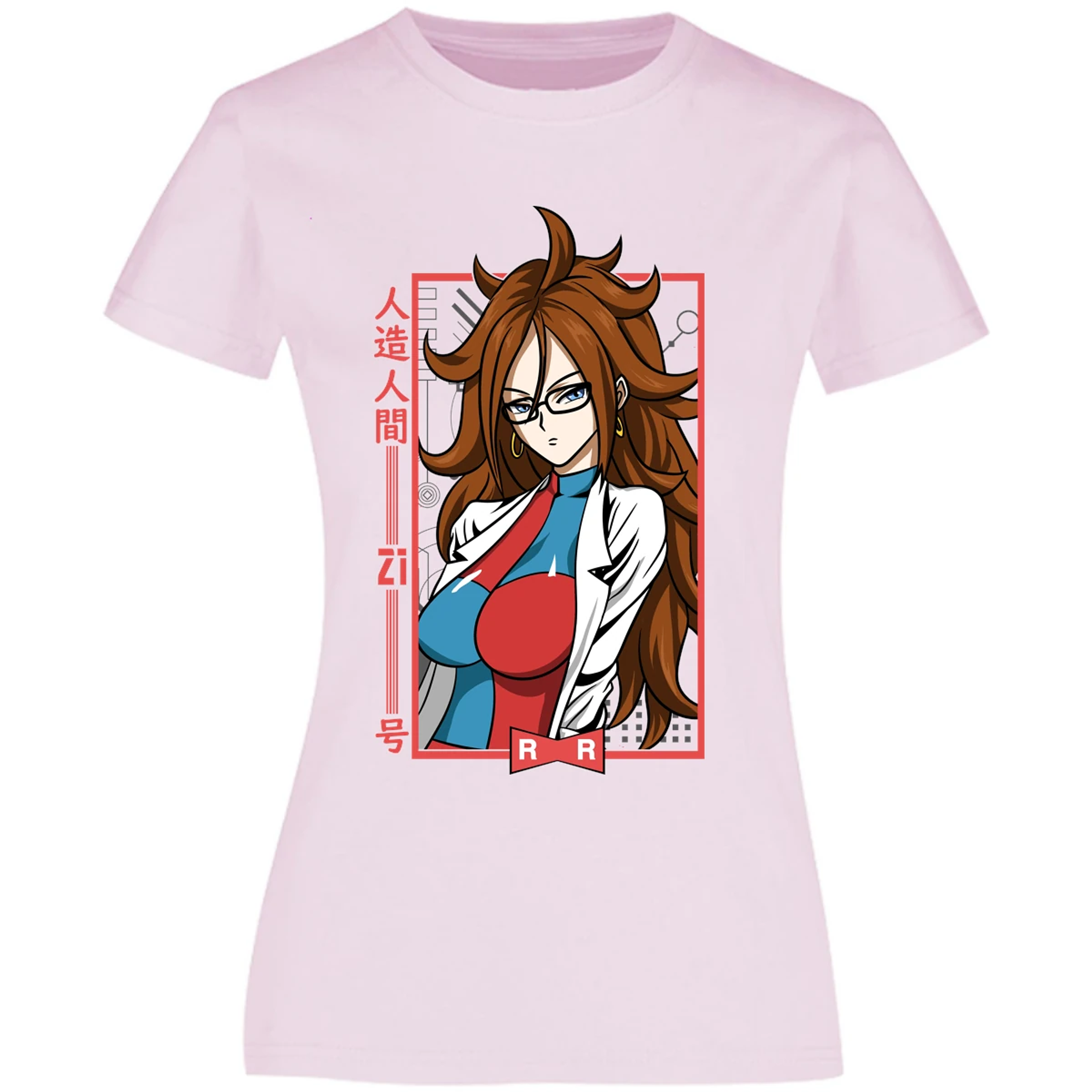Blusa Dragon Ball Anime Androide 21 Blusa para Mujer 5