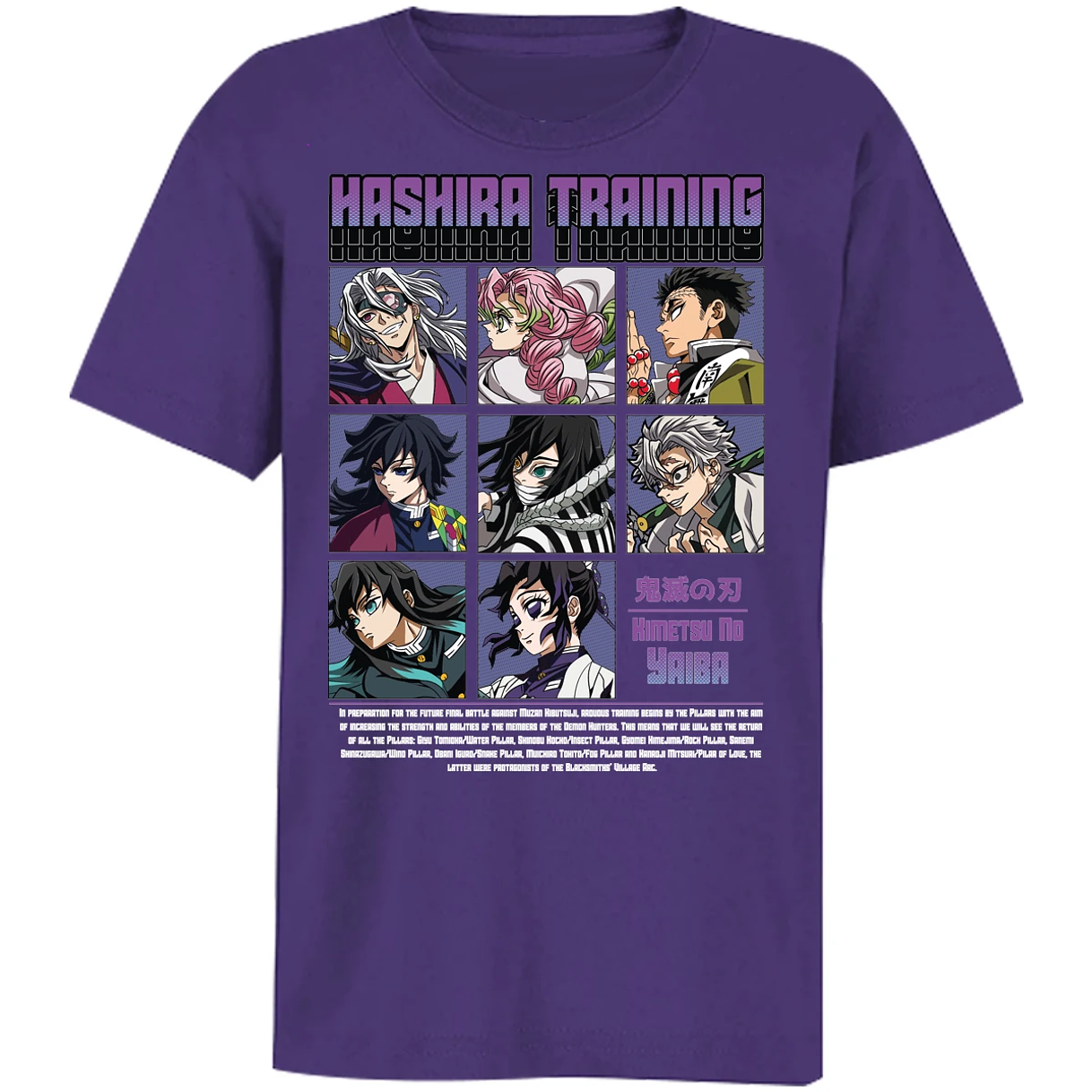 Playera Demon Slayer Demon Slayer Hashira Training para Niño 8
