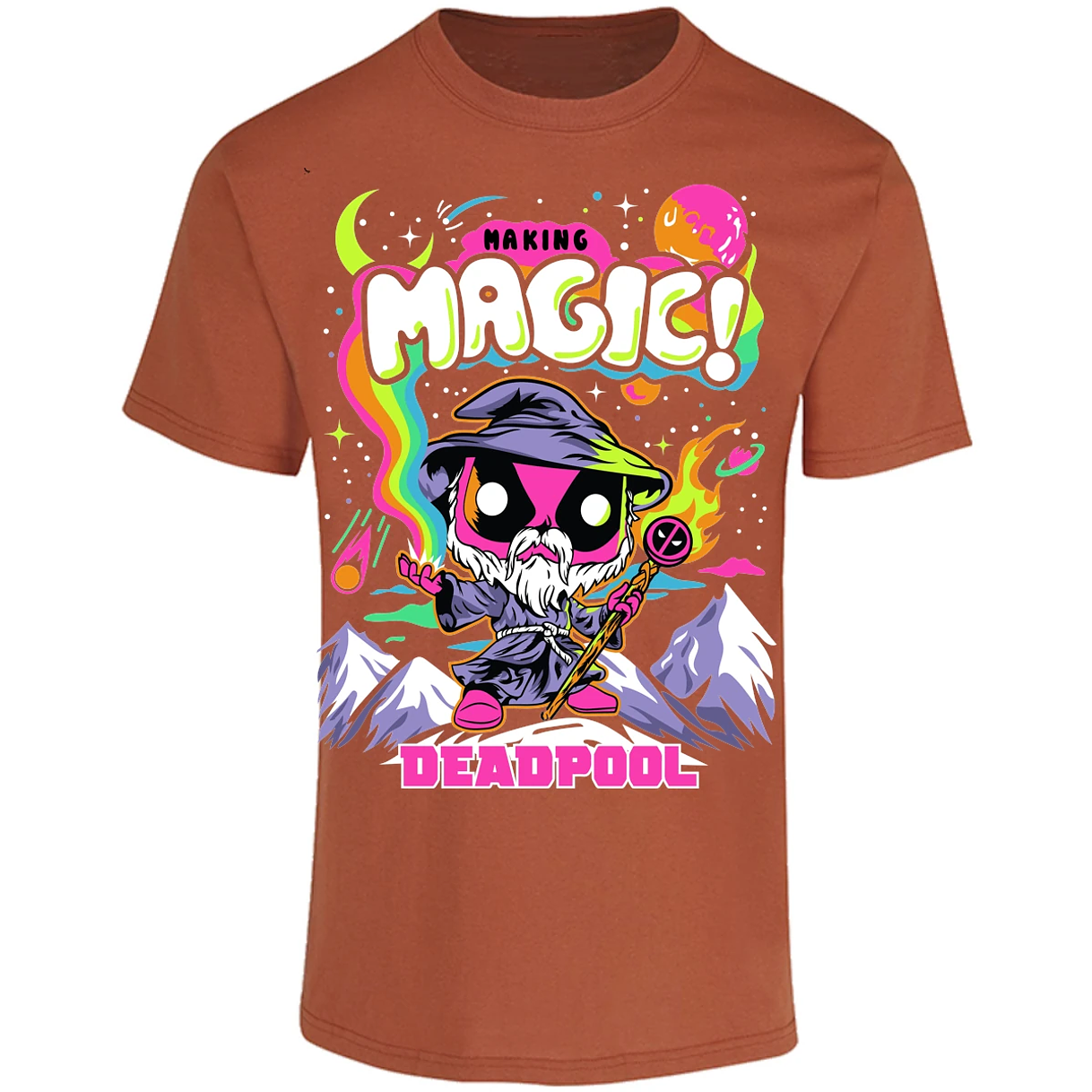 Playera Es De Series Y Peliculas Deadpool Funko Magic para Adulto 28