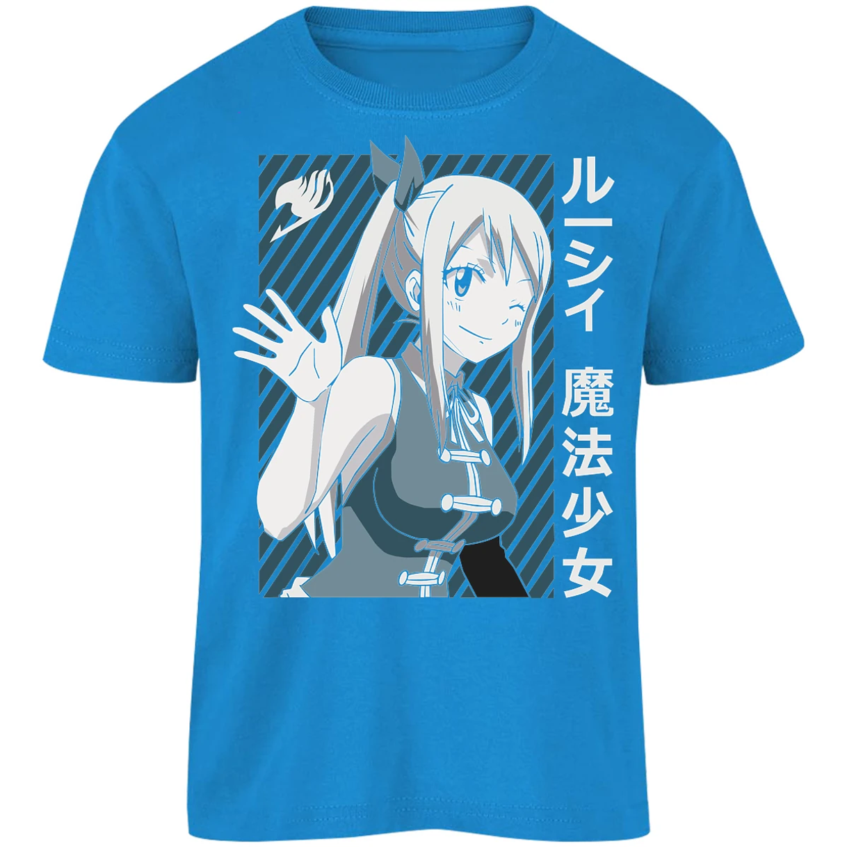 Playera Fairy Tail Lucy Heartfilia para Niño 15