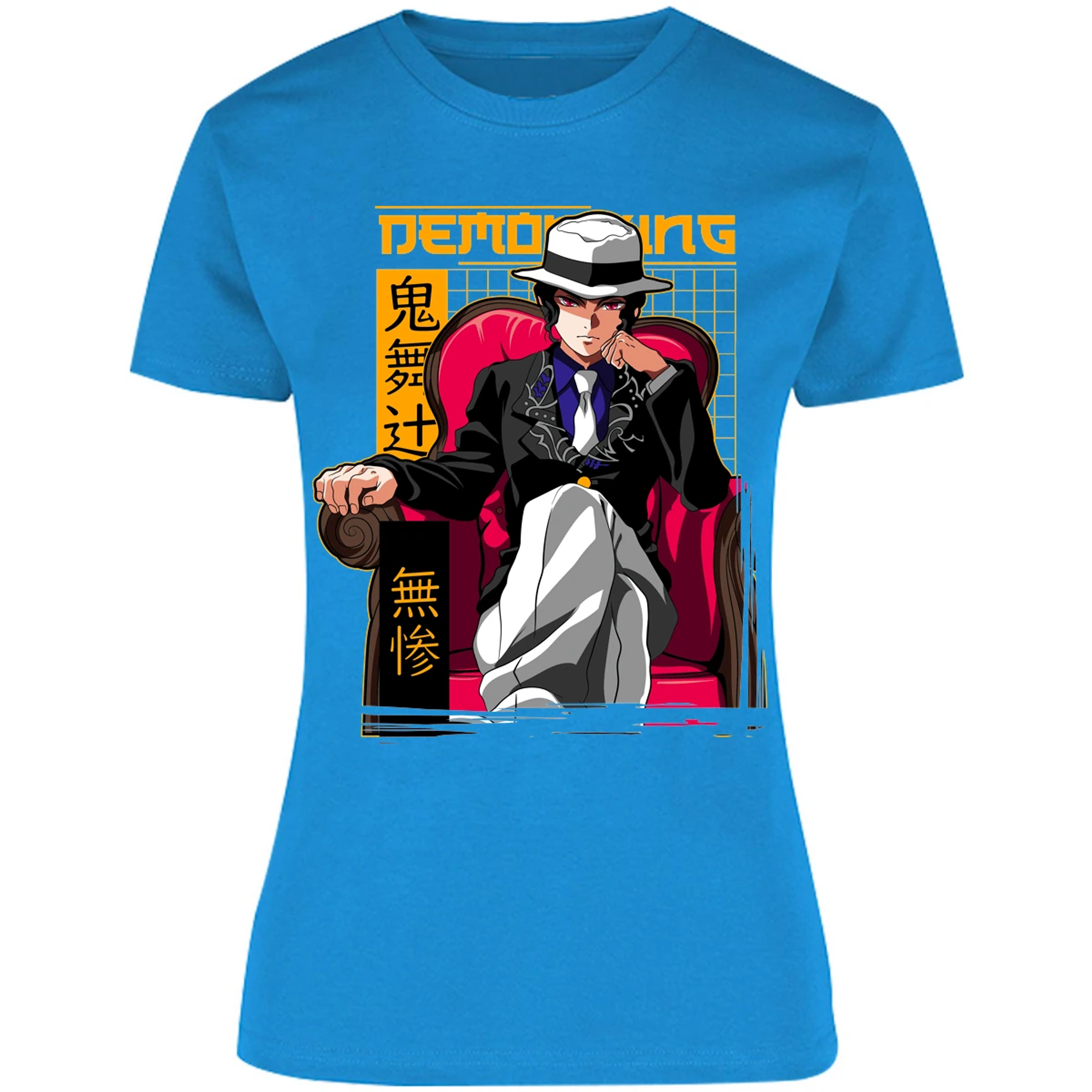 Blusa Demon Slayer Muzan Anime Blusa para Mujer 8