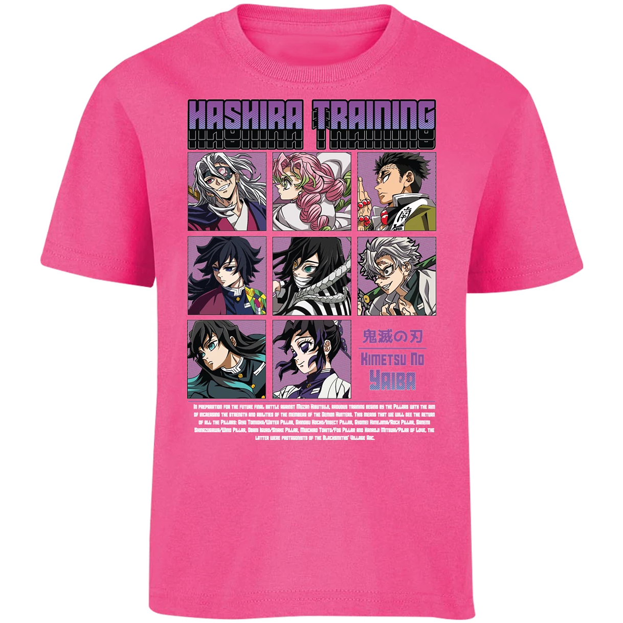 Playera Demon Slayer Demon Slayer Hashira Training para Niño 17