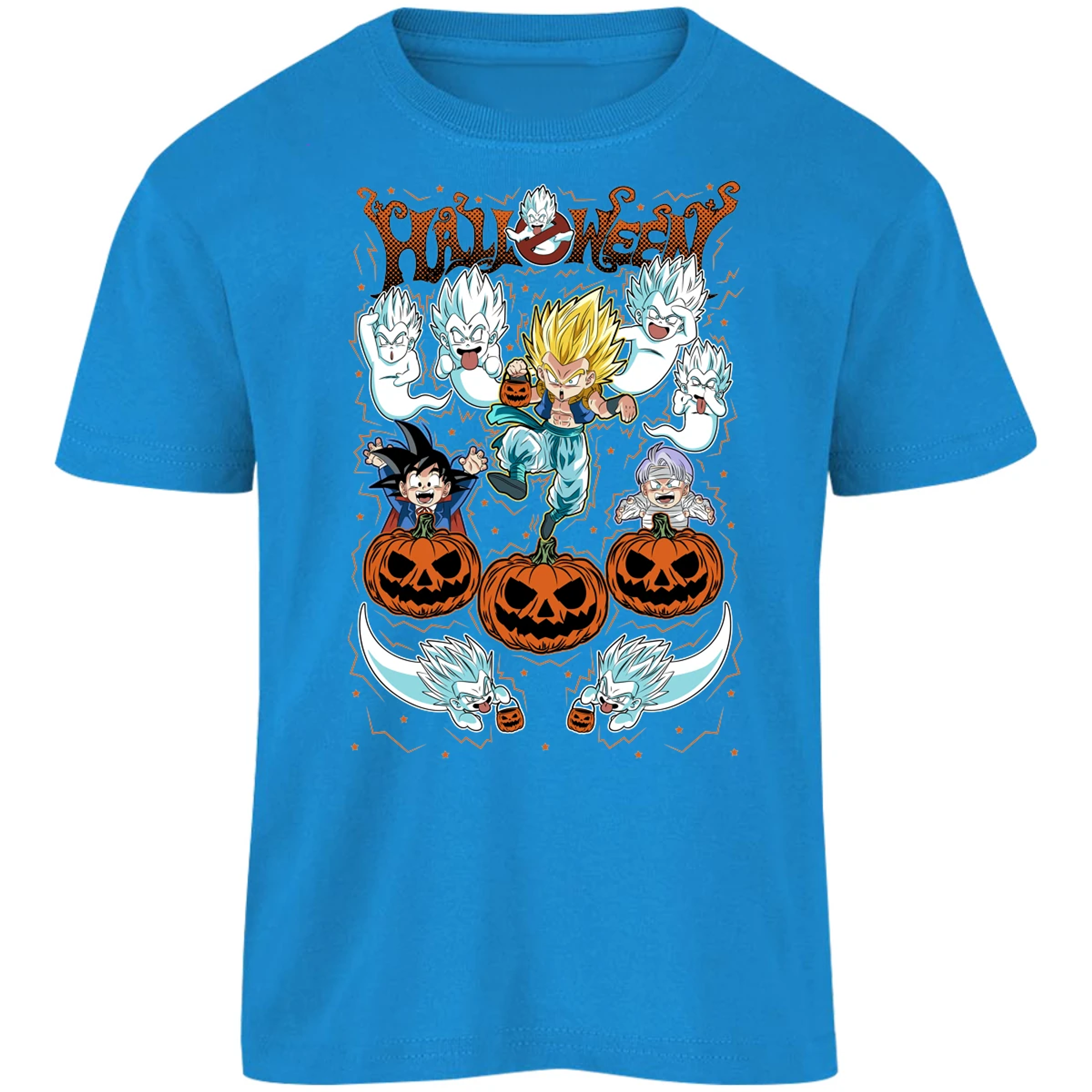 Playera Dragon Ball Gotenks Halloween para Niño 17