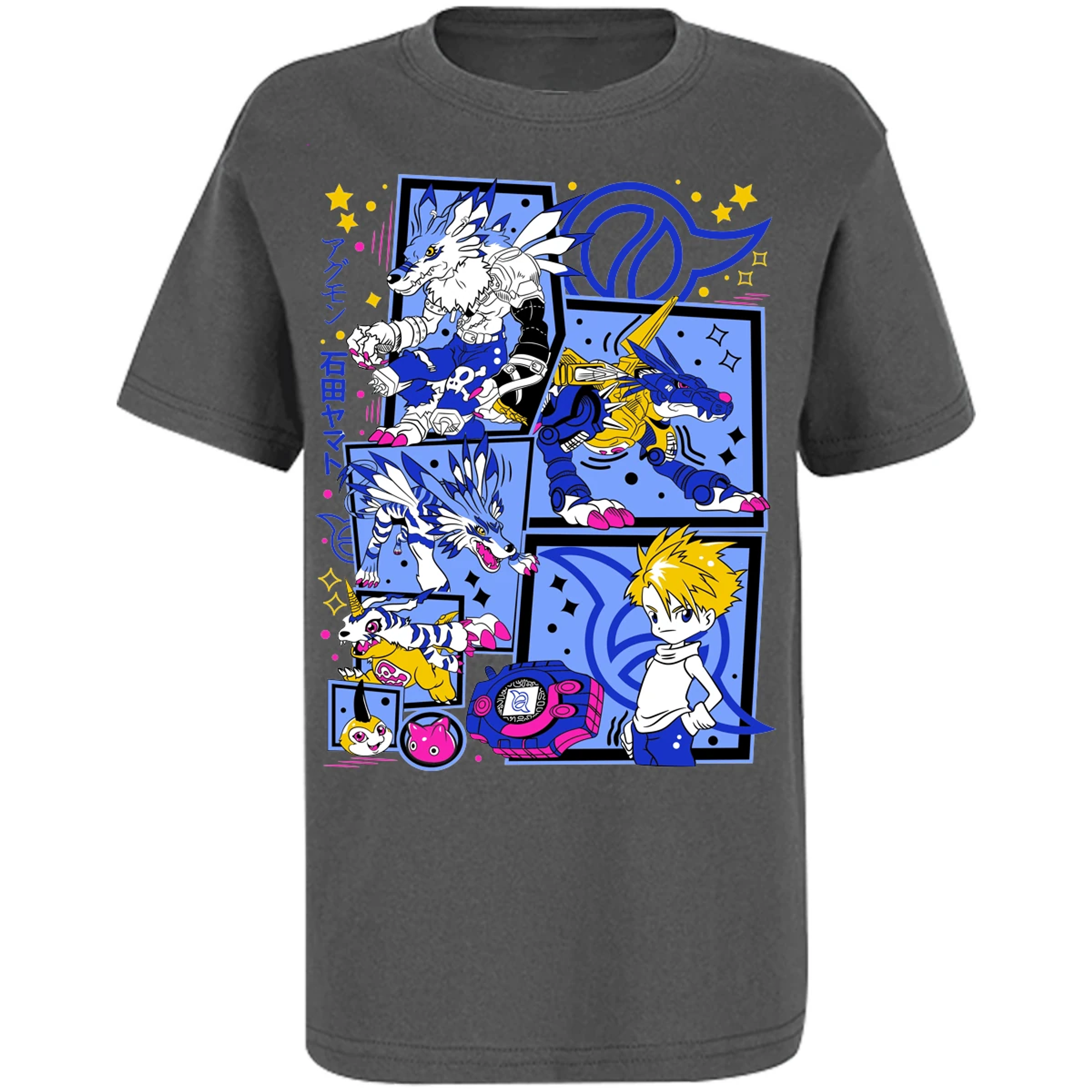Playera Digimon Diseo Digimon para Niño 14