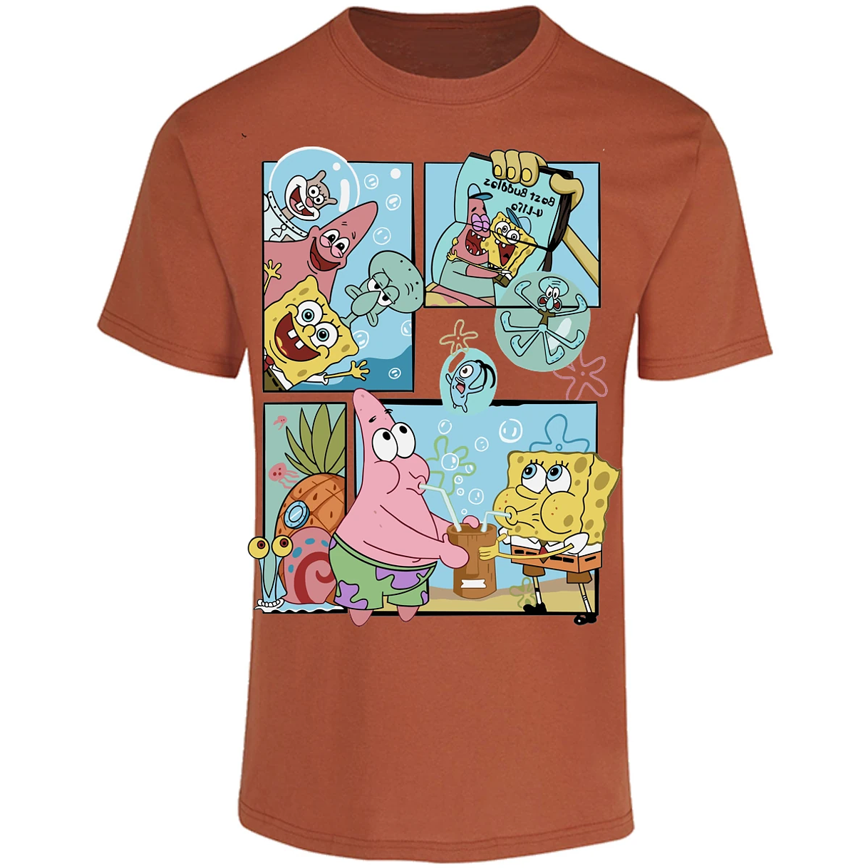 Playera Es De Series Y Peliculas Sponge Bob para Adulto 5