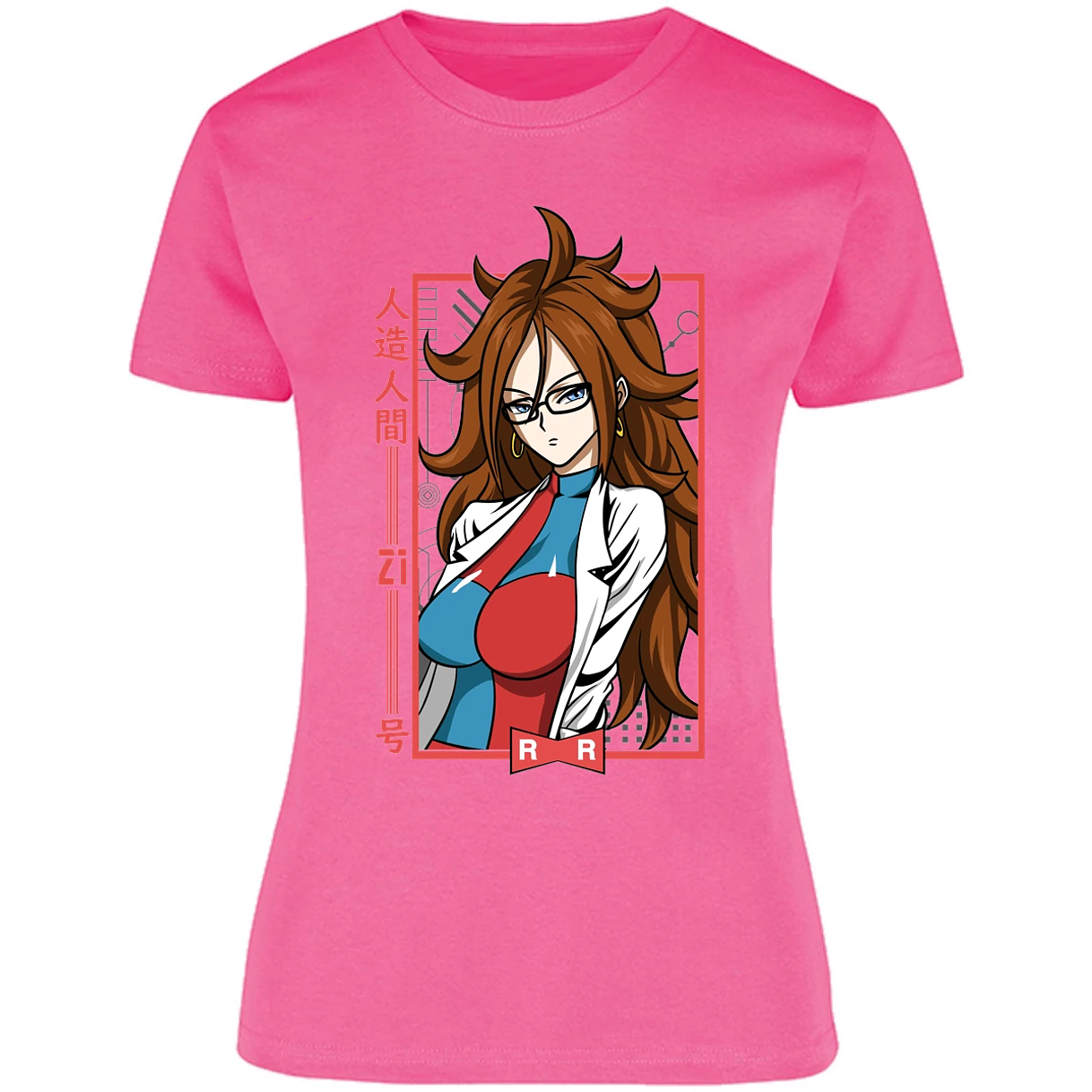 Blusa Dragon Ball Anime Androide 21 Blusa para Mujer 14