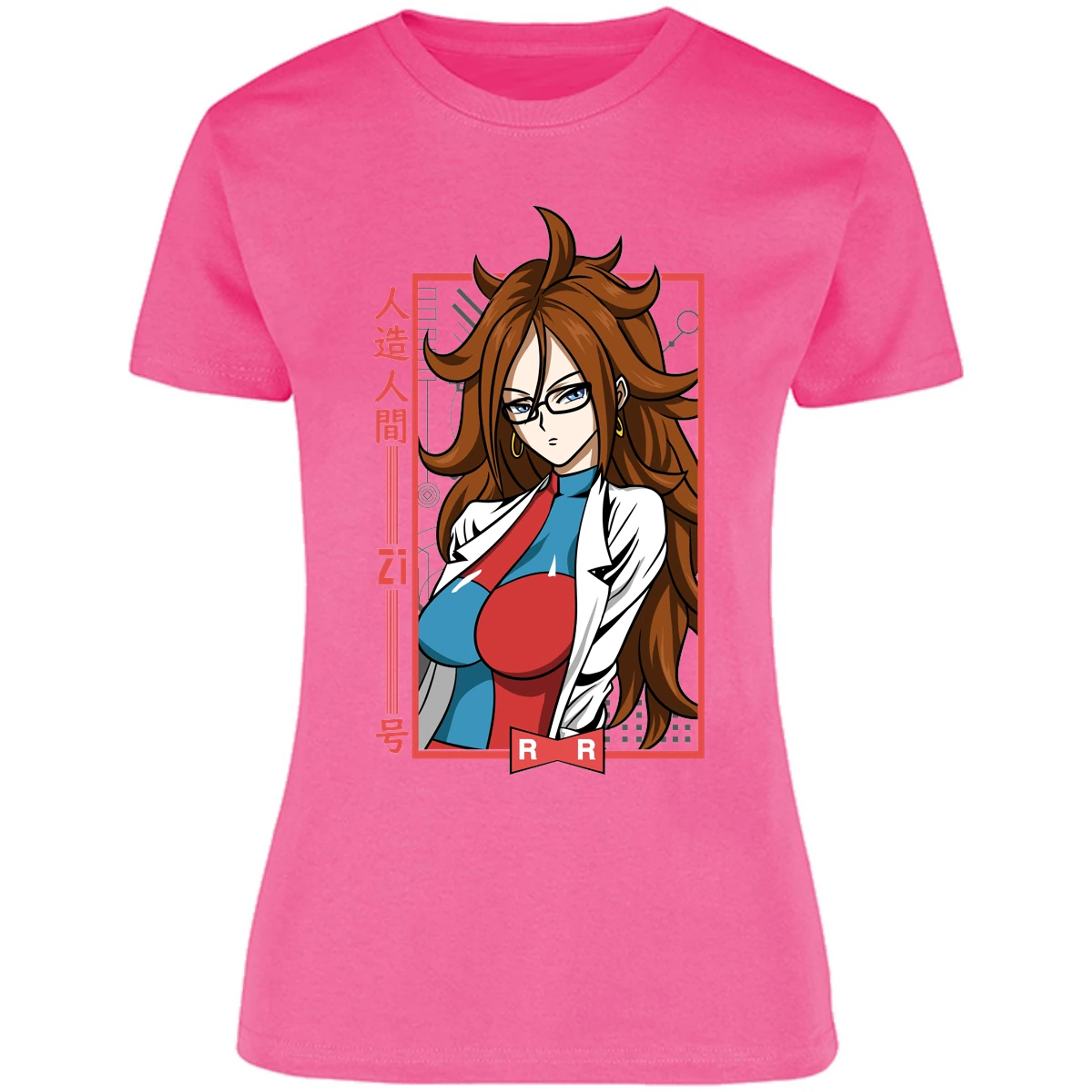 Blusa Dragon Ball Anime Androide 21 Blusa para Mujer 14