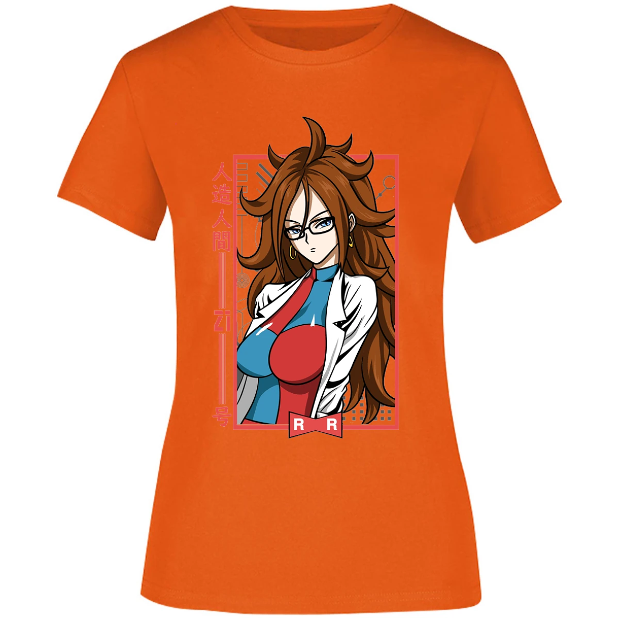 Blusa Dragon Ball Anime Androide 21 Blusa para Mujer 17