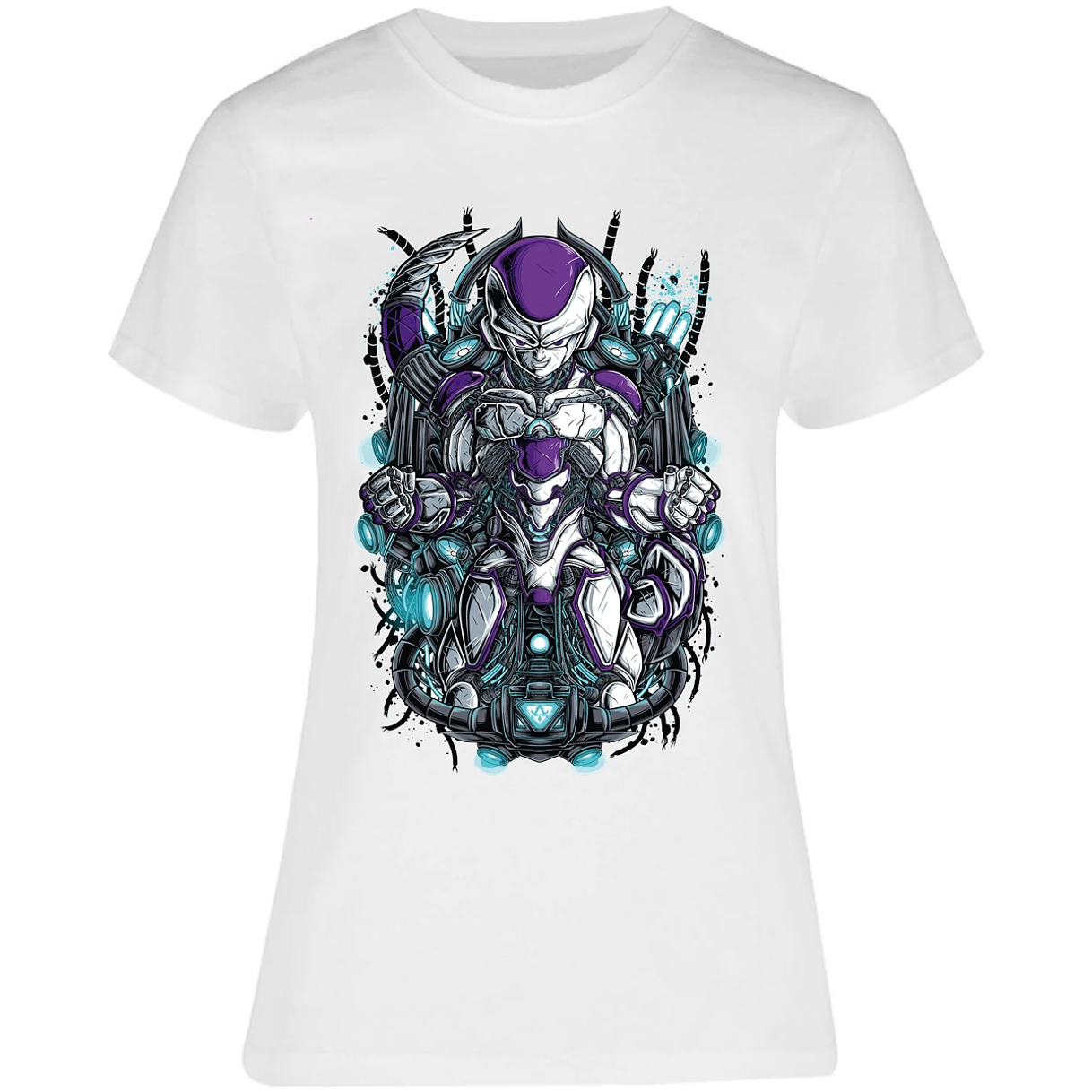 Blusa Dragon Ball Auto Printable Mechafreezer Blusa para Mujer 8