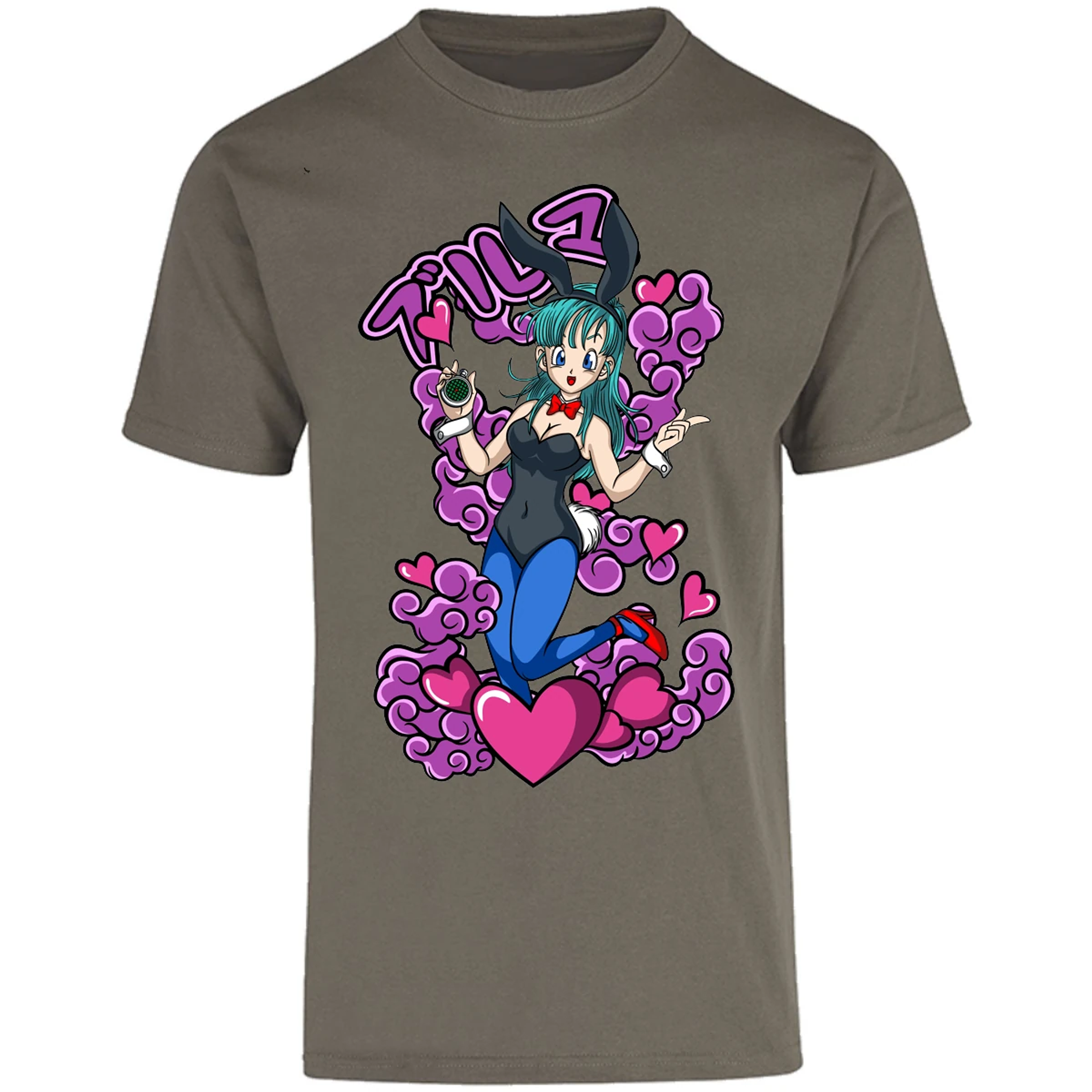Playera Dragon Ball Bunny Bulma para Adulto 7