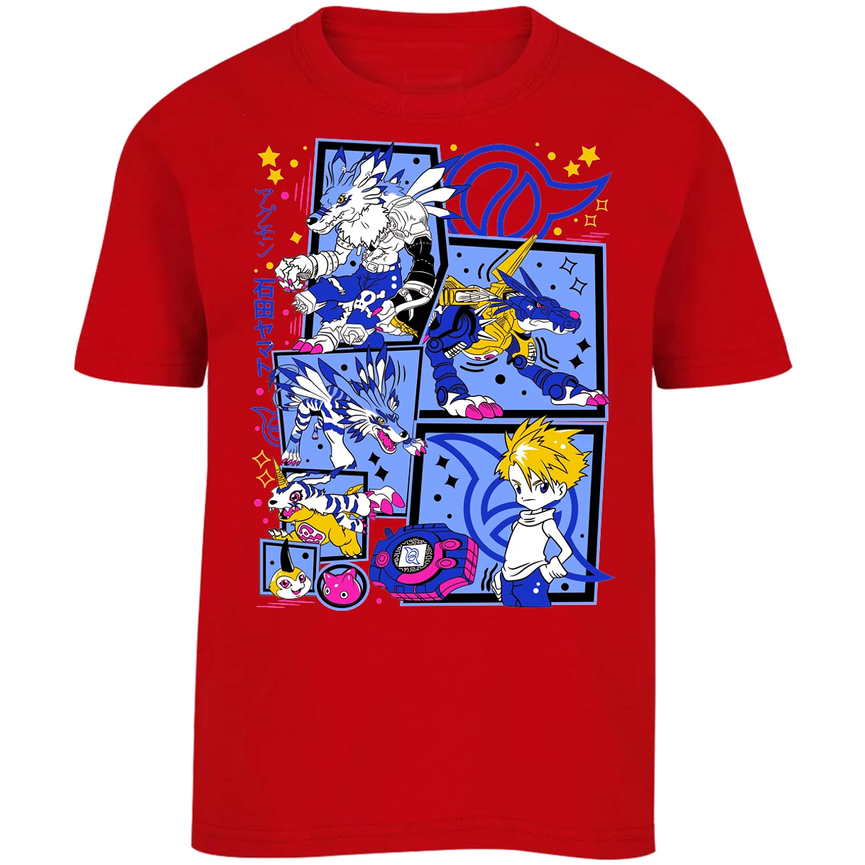 Playera Digimon Diseo Digimon para Niño 4