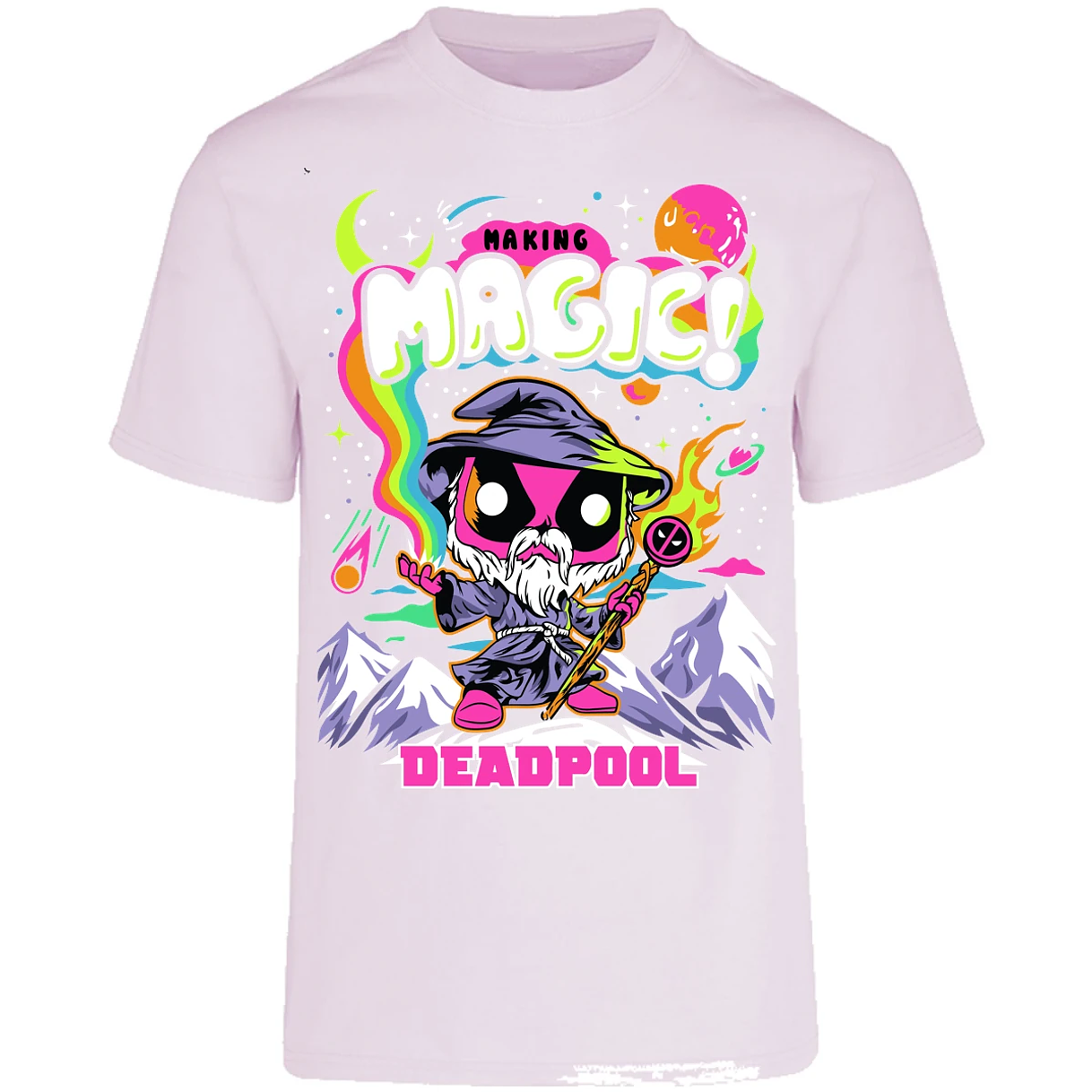 Playera Es De Series Y Peliculas Deadpool Funko Magic para Adulto 5