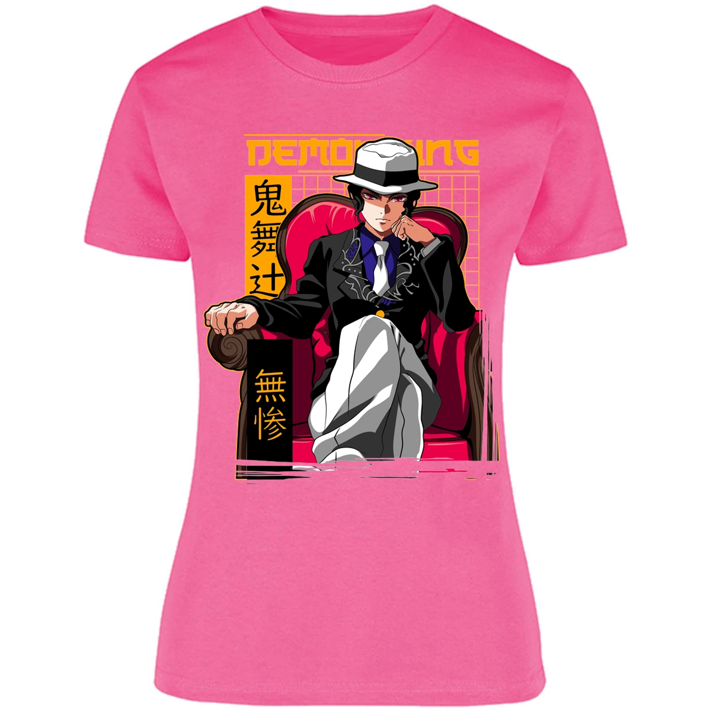 Blusa Demon Slayer Muzan Anime Blusa para Mujer 12