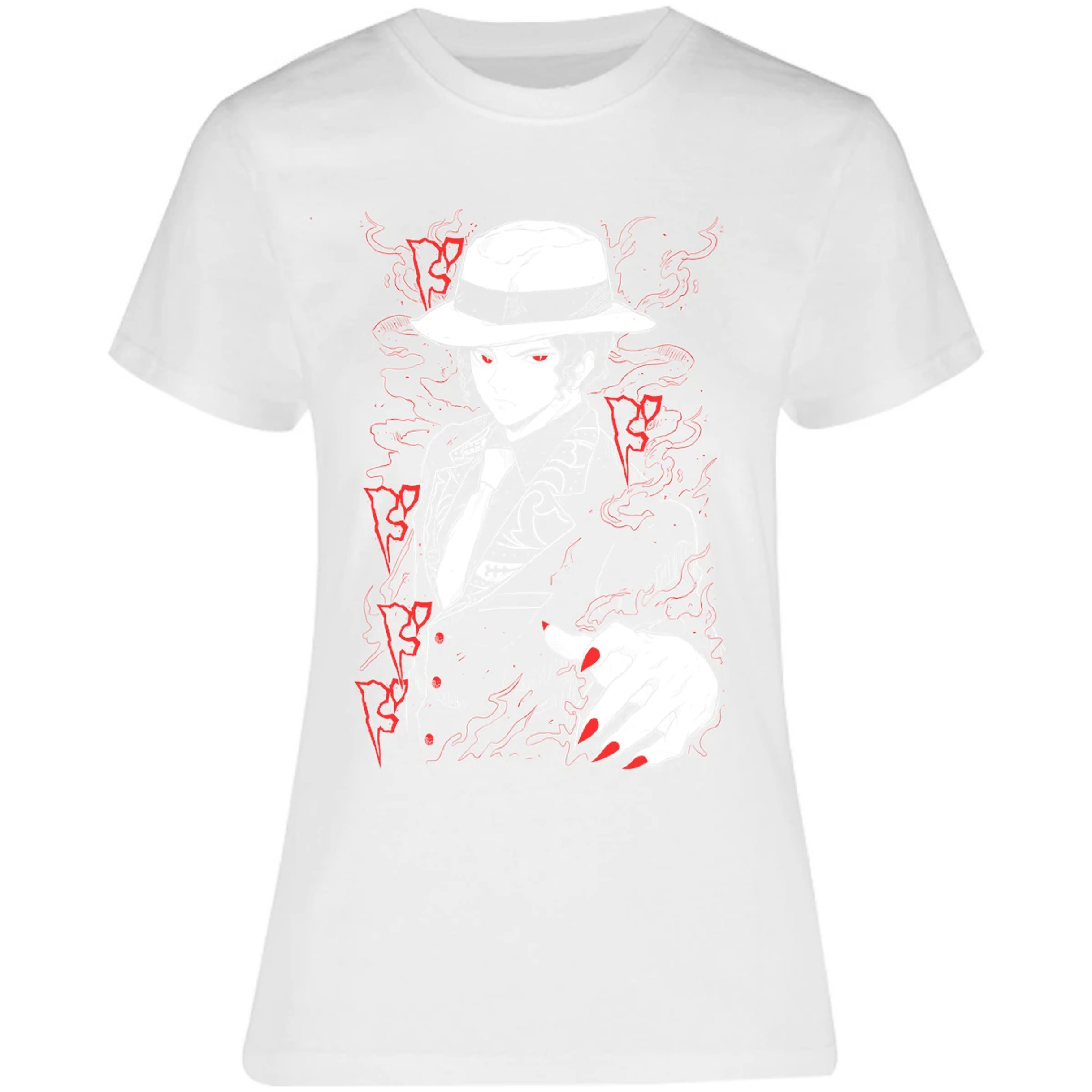 Blusa Demon Slayer Muzan Kny Blusa para Mujer 17
