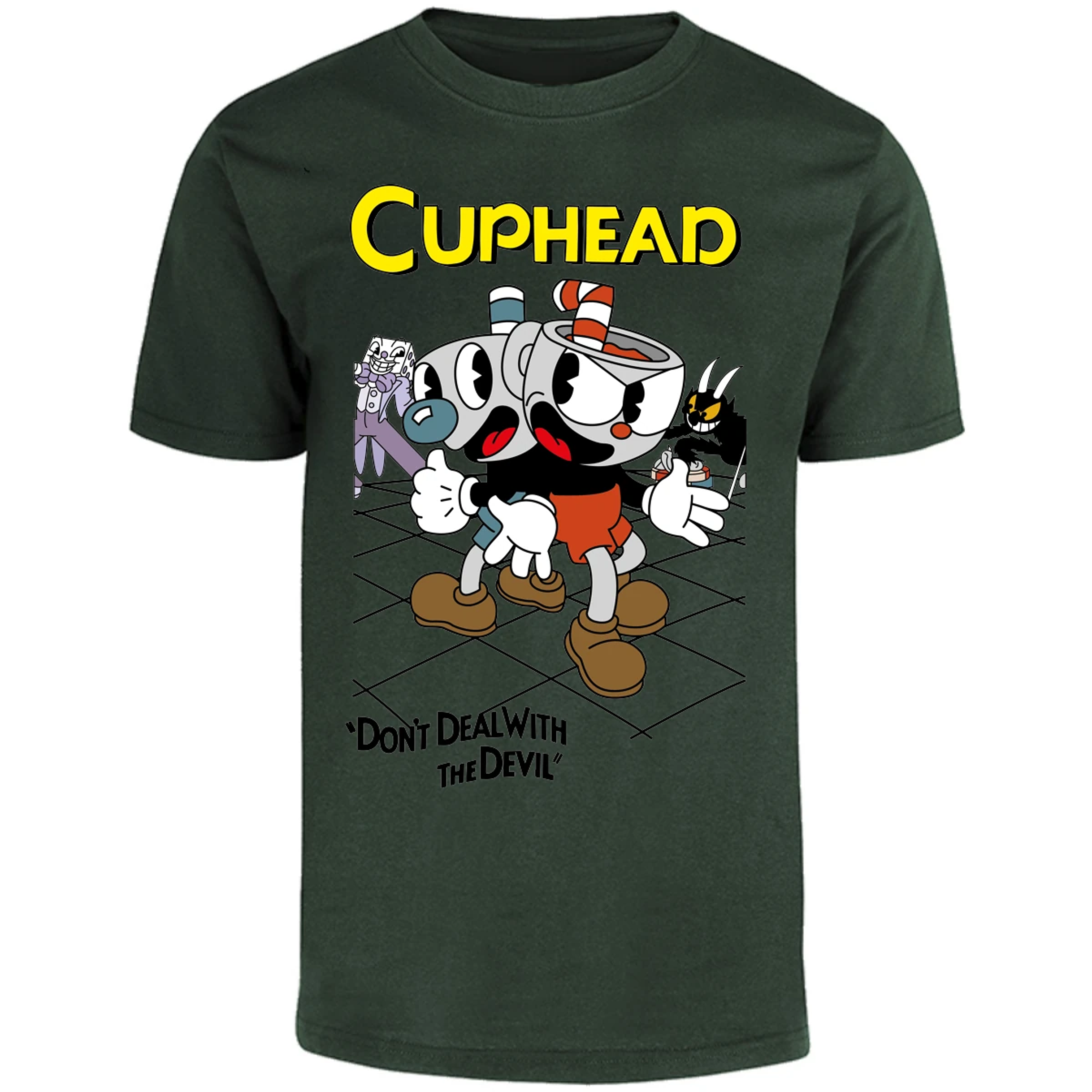 Playera Cuphead Cuphead para Adulto 25