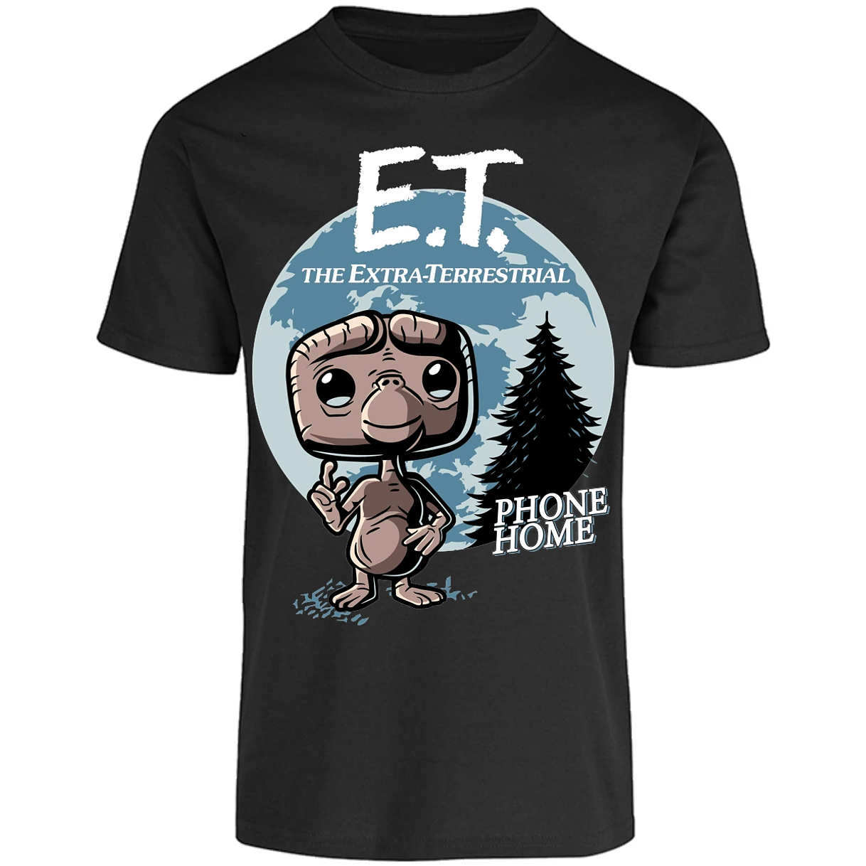 Playera Es De Series Y Peliculas Diseo Funko Et para Adulto 19