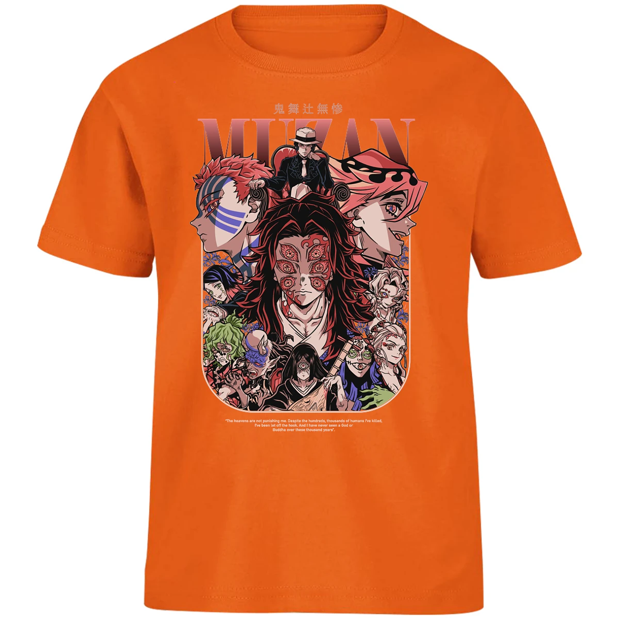 Playera Demon Slayer Demon Slayer Lunas Demoniacas para Niño 13