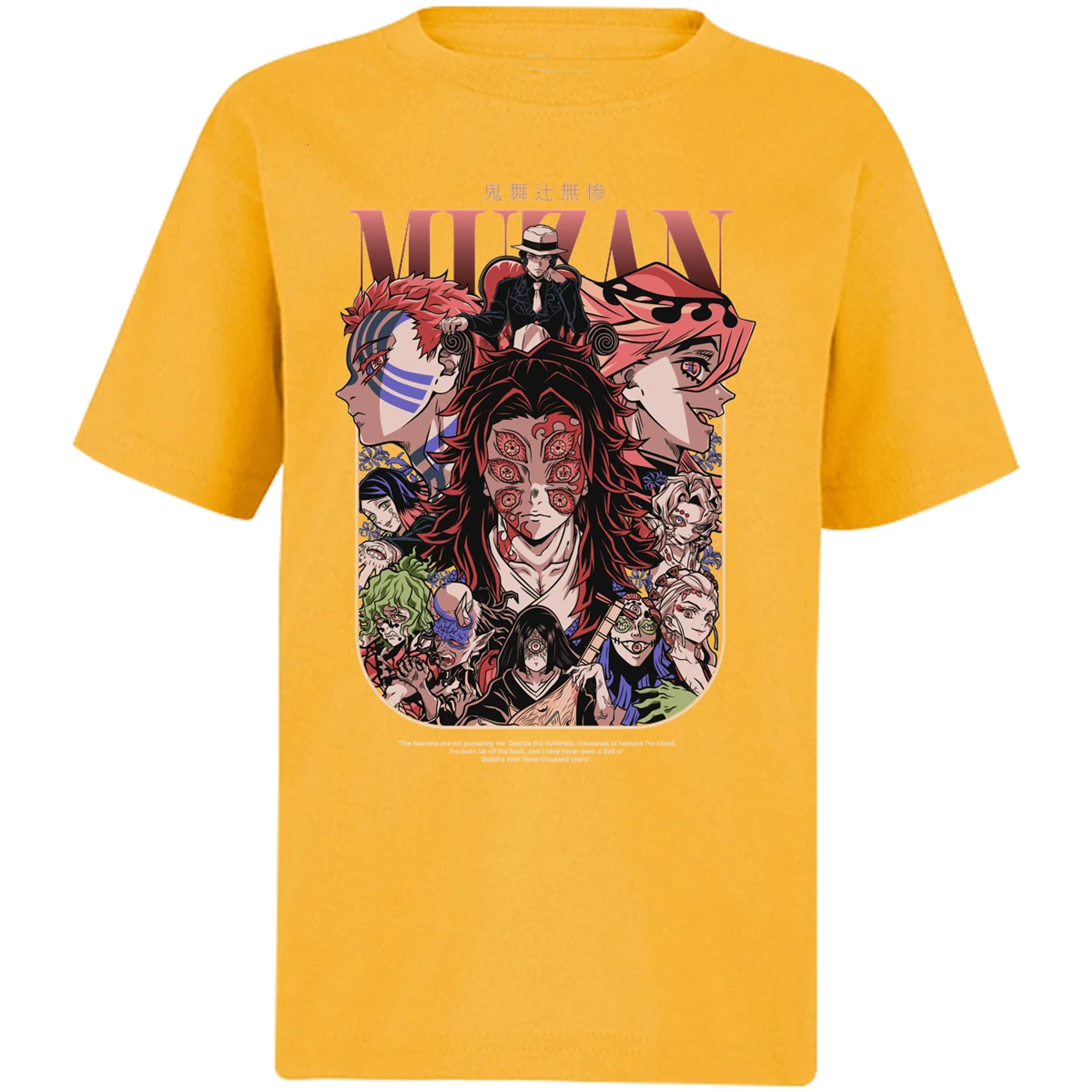 Playera Demon Slayer Demon Slayer Lunas Demoniacas para Niño 3