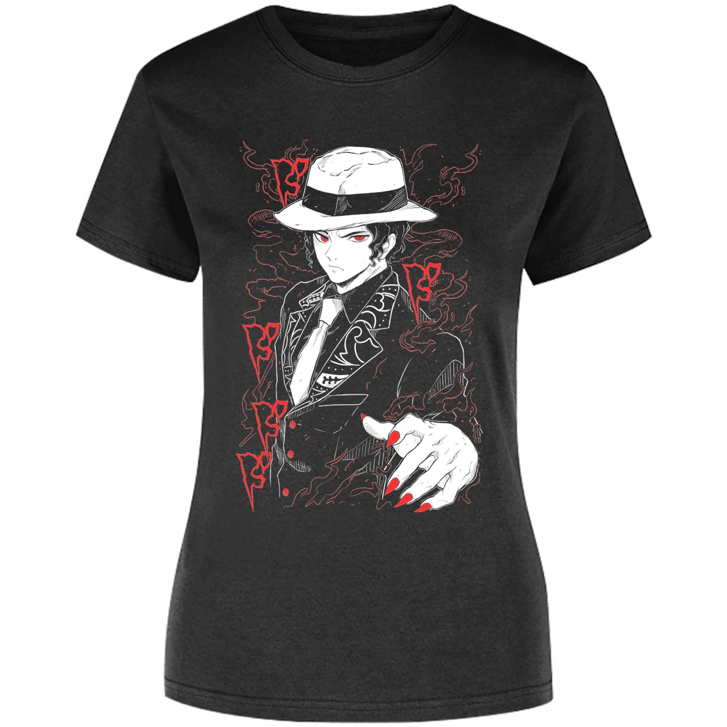 Blusa Demon Slayer Muzan Kny Blusa para Mujer 14