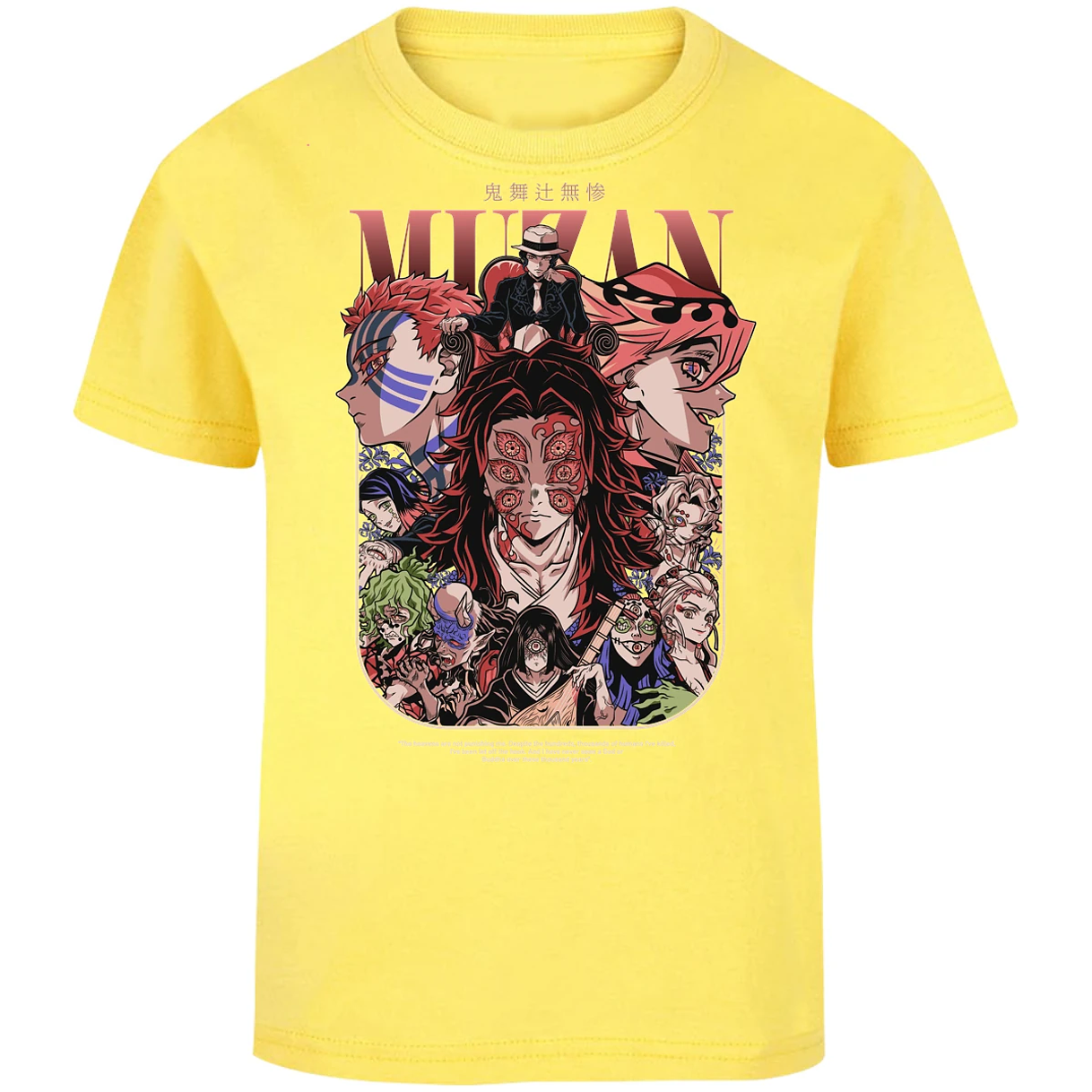 Playera Demon Slayer Demon Slayer Lunas Demoniacas para Niño 7