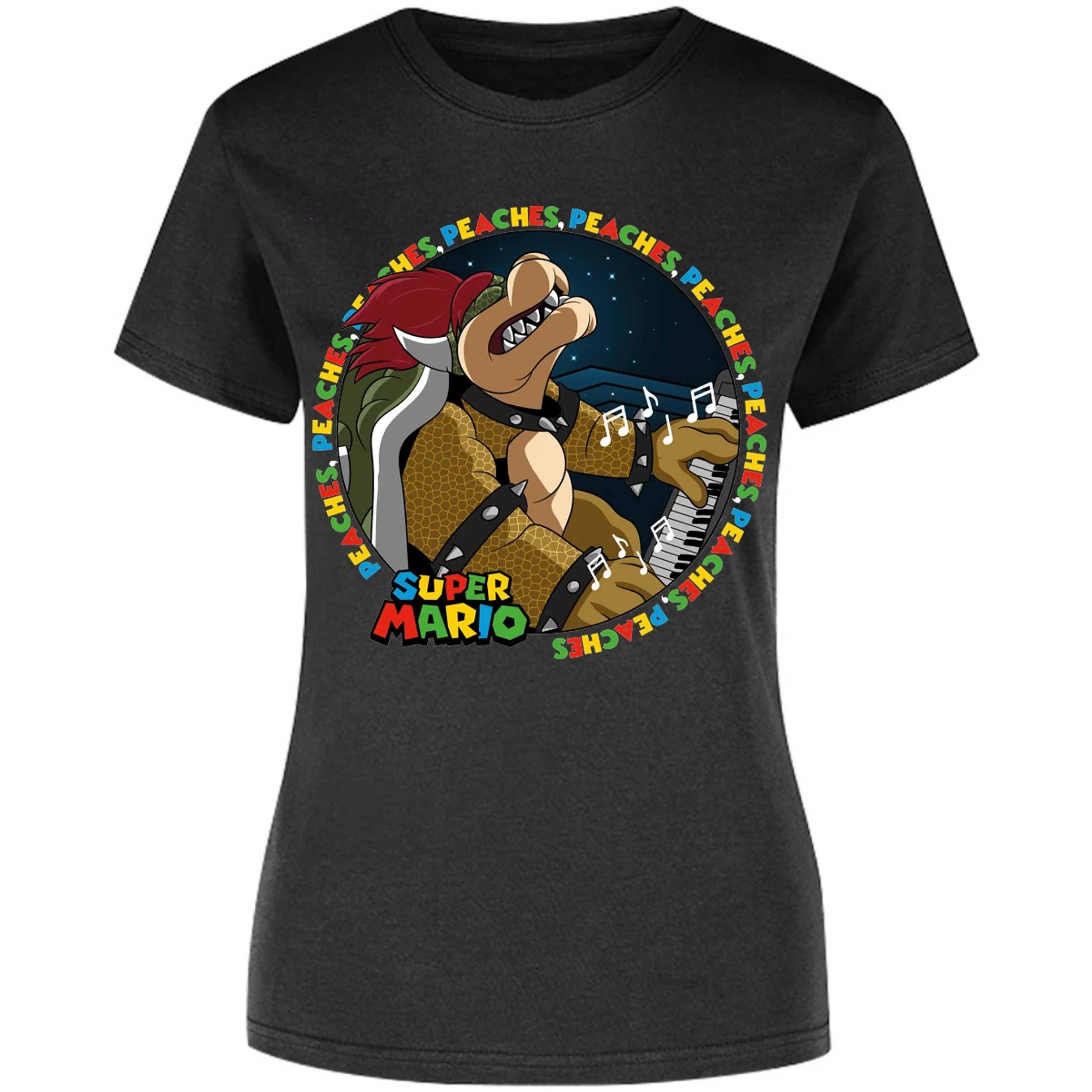 Blusa Es De Series Y Peliculas Bowser Peaches Blusa para Mujer 4