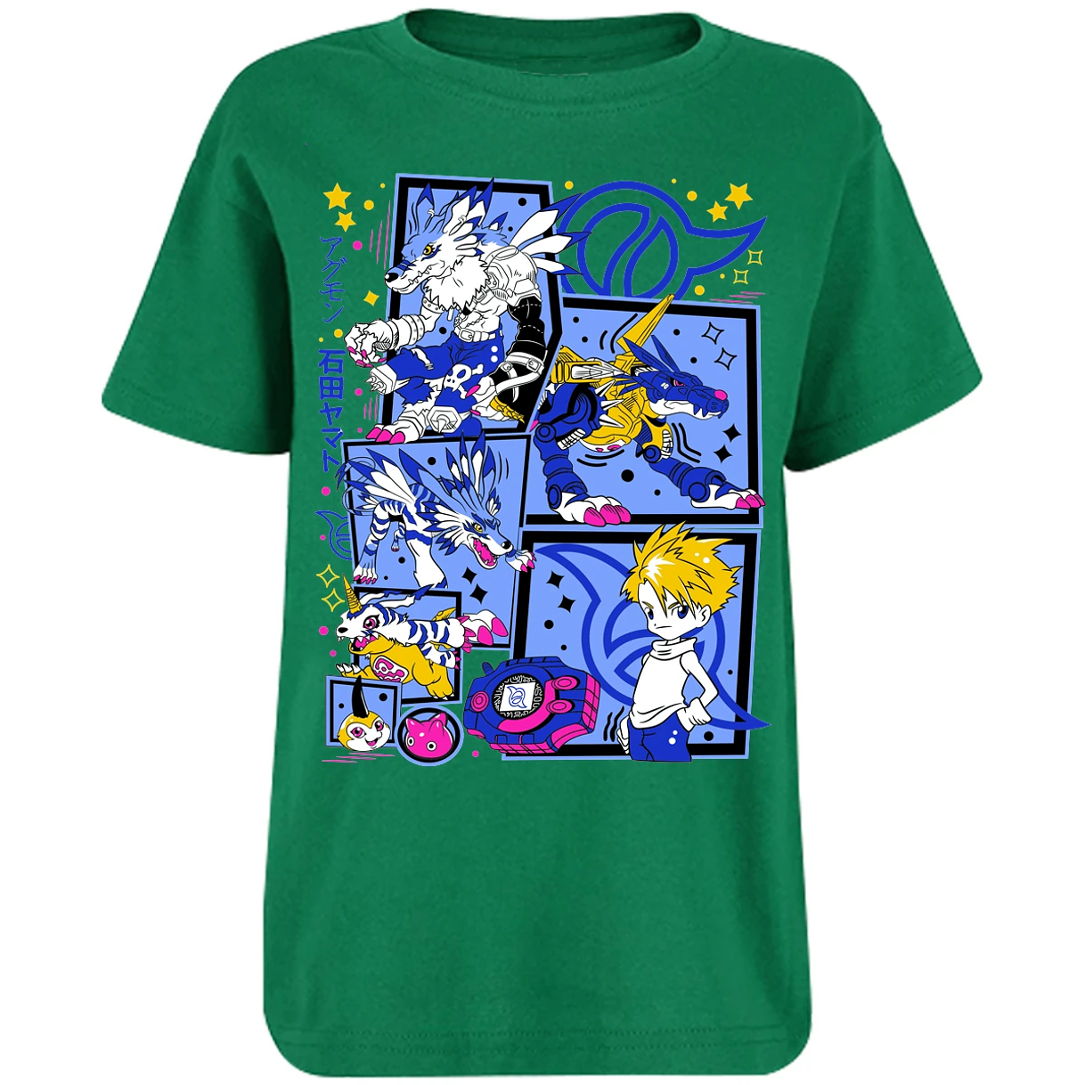 Playera Digimon Diseo Digimon para Niño 5