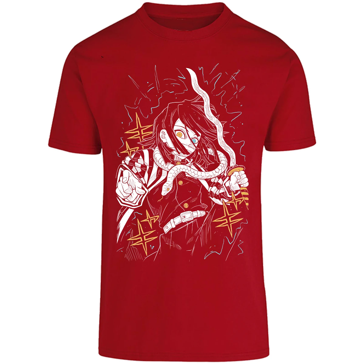 Playera Demon Slayer Obanai Iguro para Adulto 9