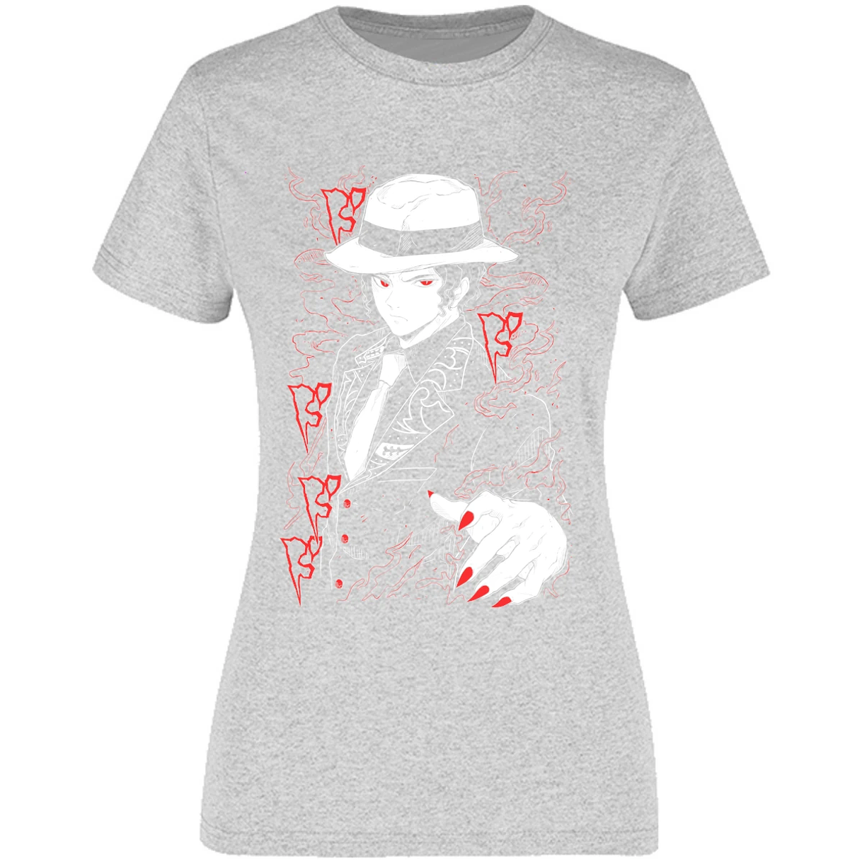 Blusa Demon Slayer Muzan Kny Blusa para Mujer 10