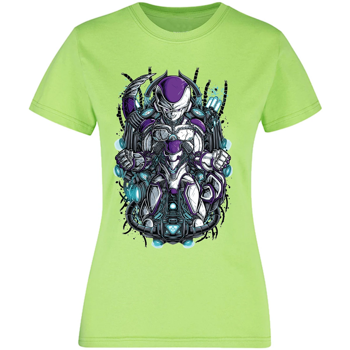 Blusa Dragon Ball Auto Printable Mechafreezer Blusa para Mujer 14