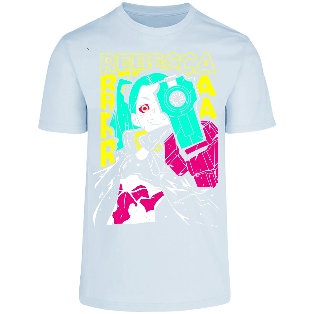 Playera Cyberpunk Edgerunners Rebecca Cyberpunk para Adulto 9