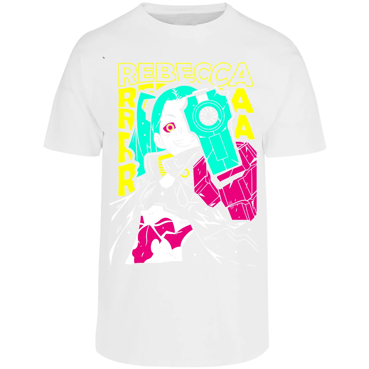 Playera Cyberpunk Edgerunners Rebecca Cyberpunk para Adulto 13