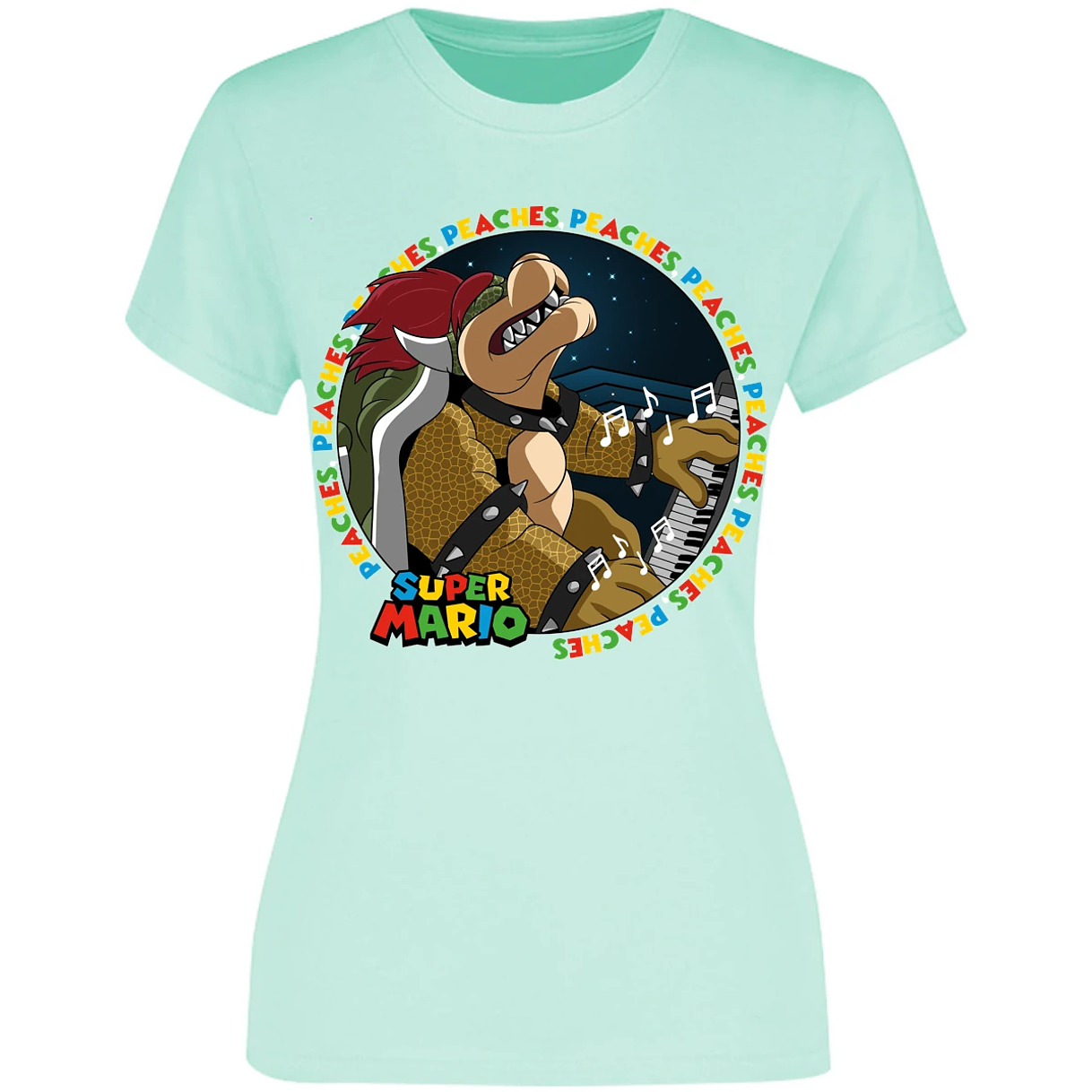 Blusa Es De Series Y Peliculas Bowser Peaches Blusa para Mujer 8