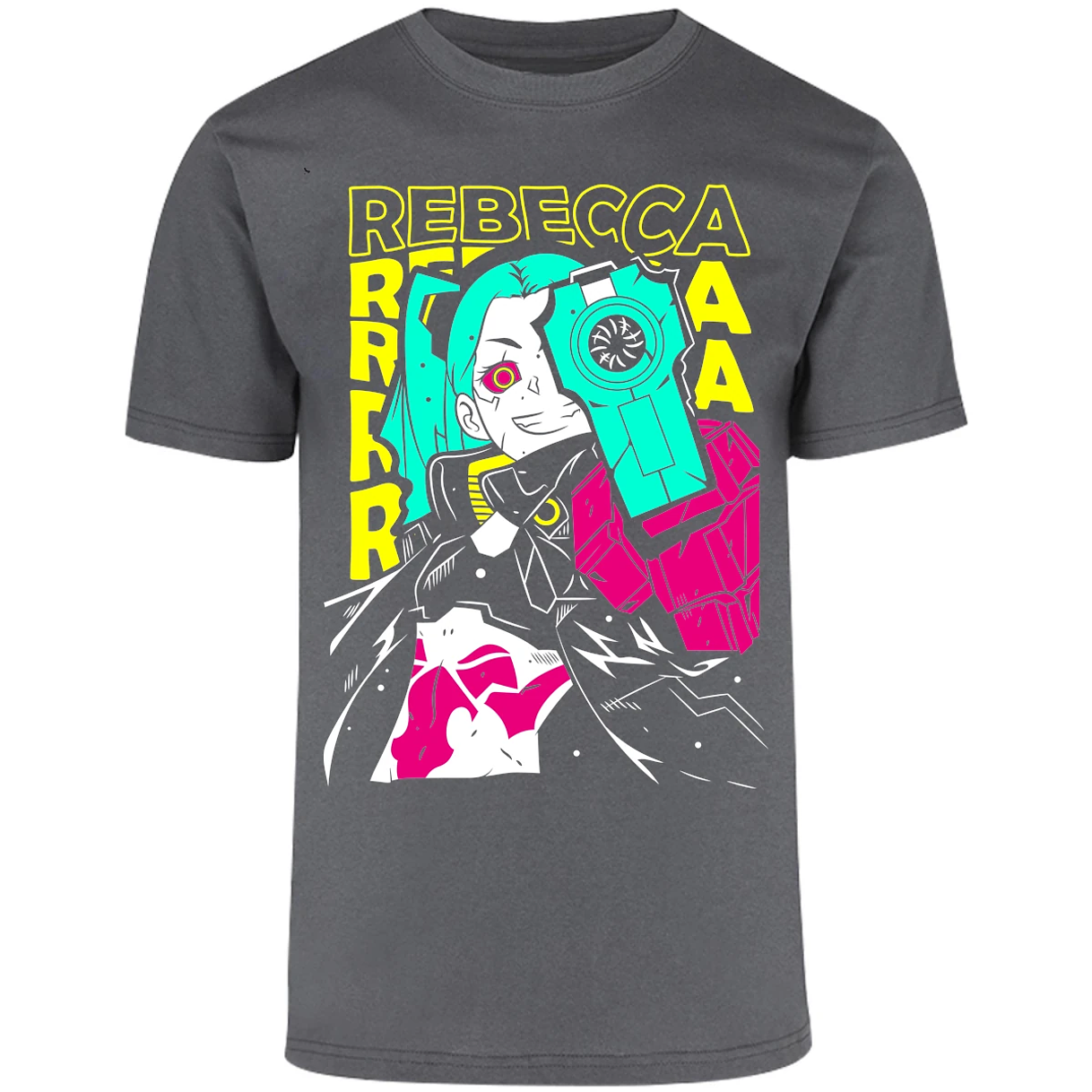 Playera Cyberpunk Edgerunners Rebecca Cyberpunk para Adulto 20