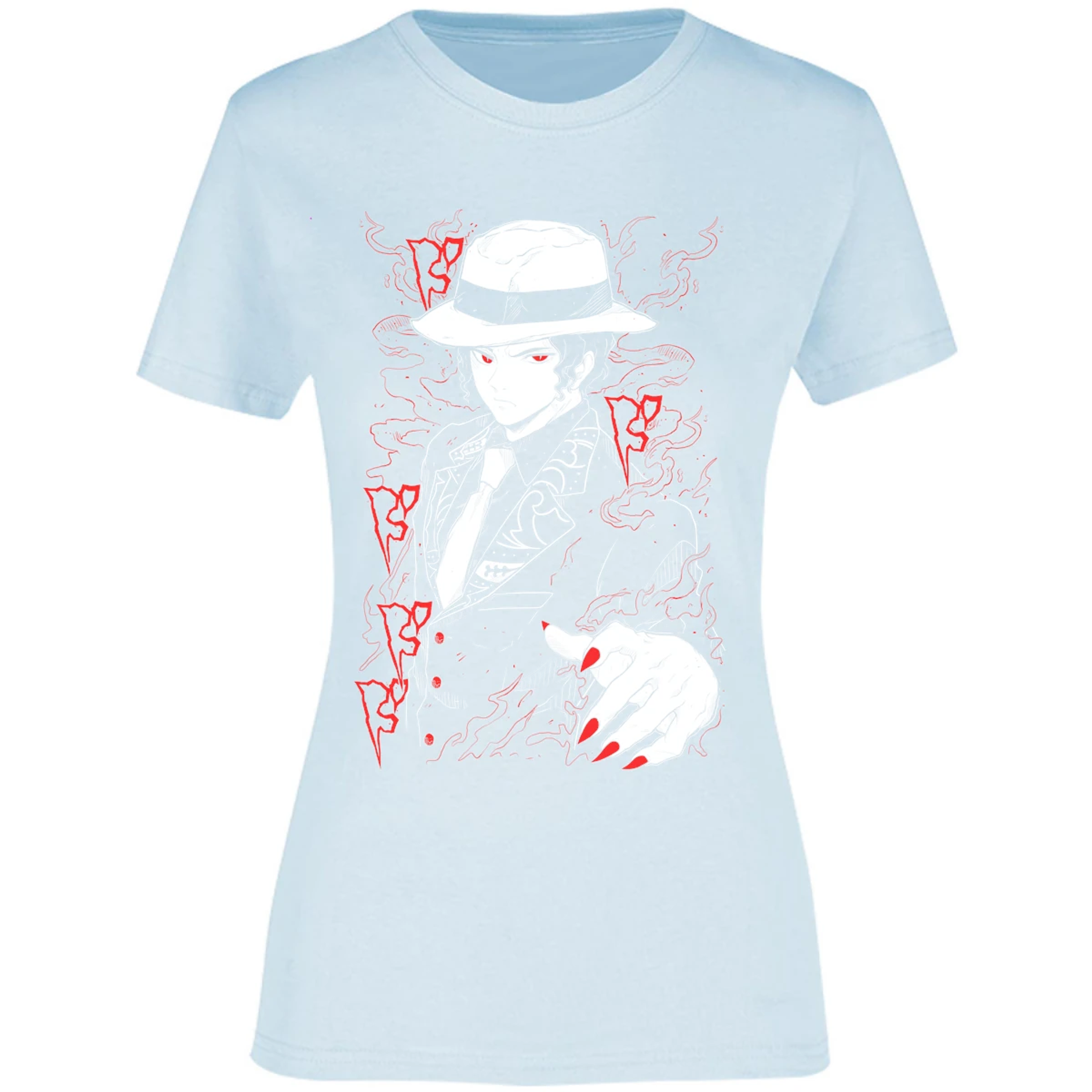 Blusa Demon Slayer Muzan Kny Blusa para Mujer 18