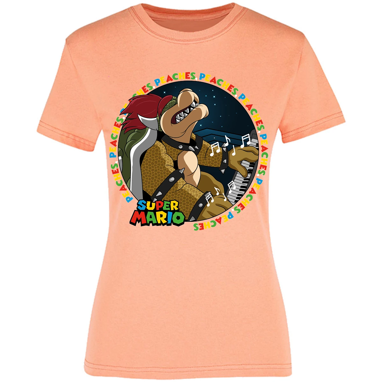 Blusa Es De Series Y Peliculas Bowser Peaches Blusa para Mujer 2