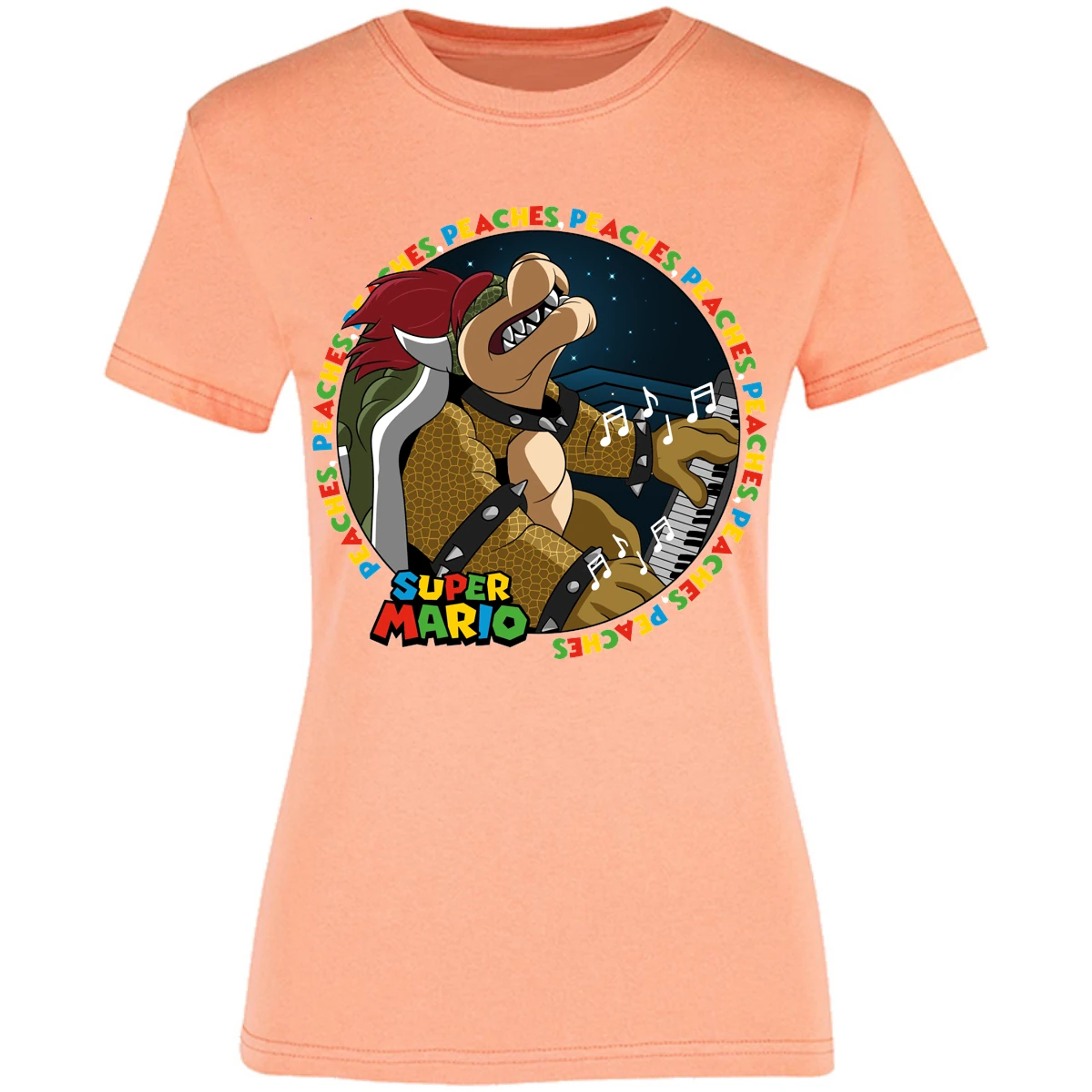 Blusa Es De Series Y Peliculas Bowser Peaches Blusa para Mujer 2