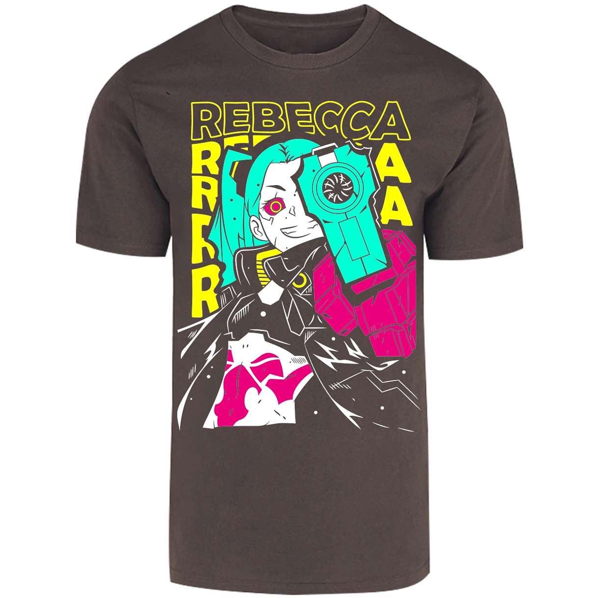 Playera Cyberpunk Edgerunners Rebecca Cyberpunk para Adulto 21