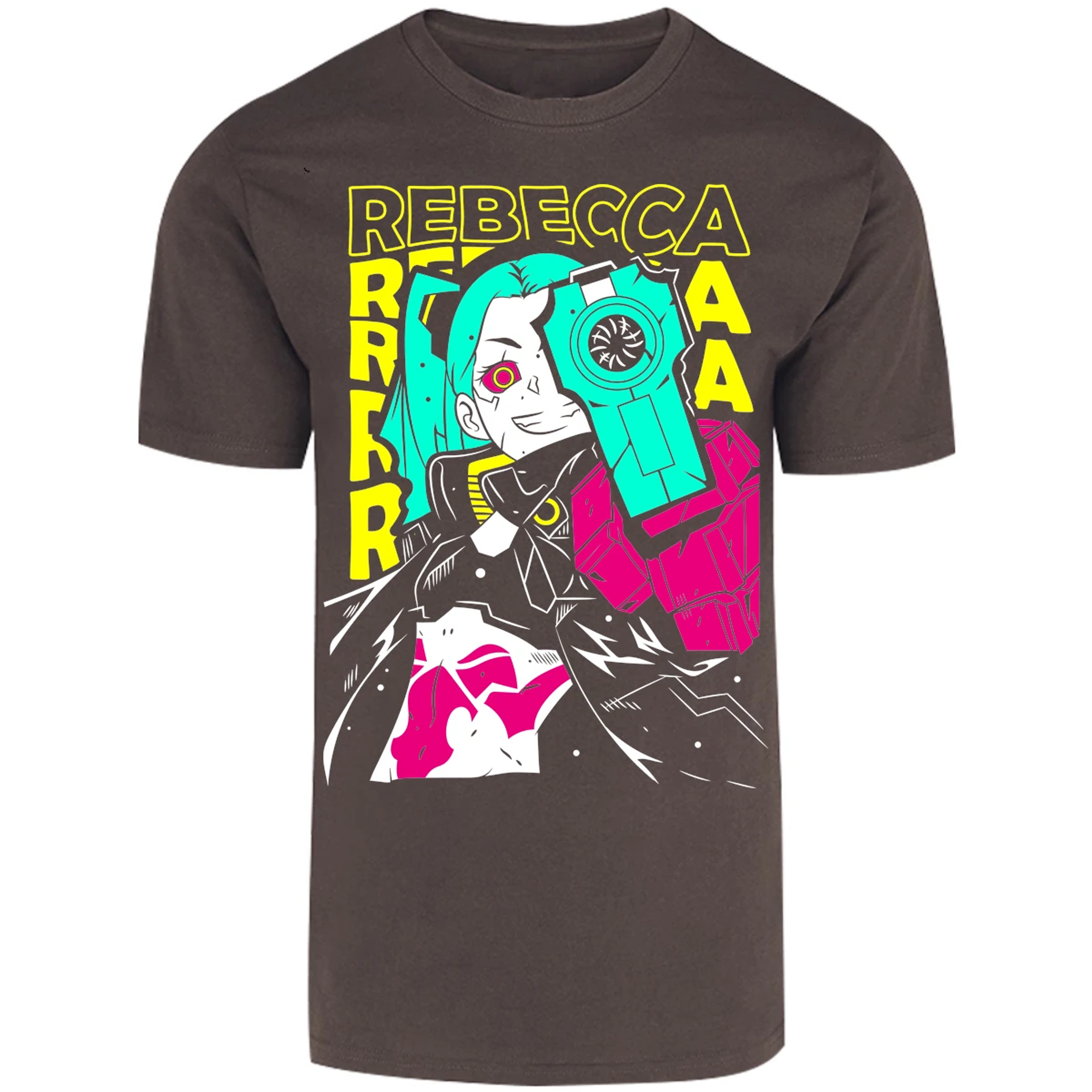 Playera Cyberpunk Edgerunners Rebecca Cyberpunk para Adulto 21